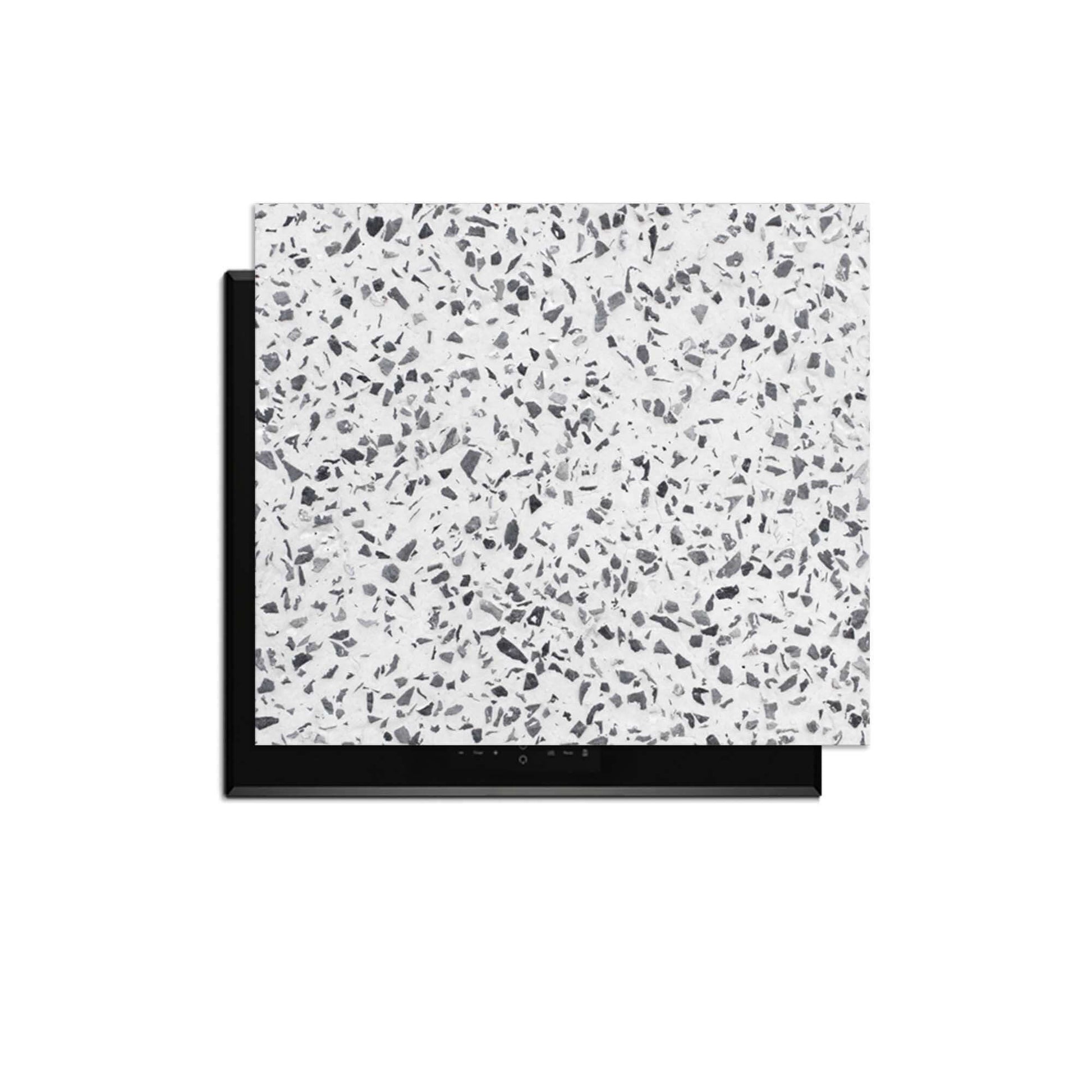 Carrara Mist - Inductie Beschermer met elegant design geïnspireerd op Italiaans marmer.