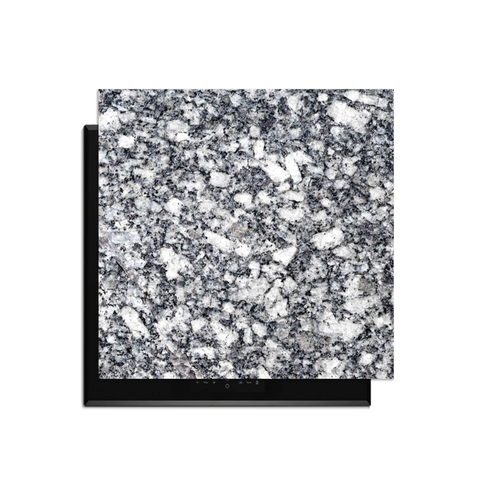 Midnight Granite - Inductie Beschermer met luxe granietstructuur voor bescherming en stijl in de keuken.
