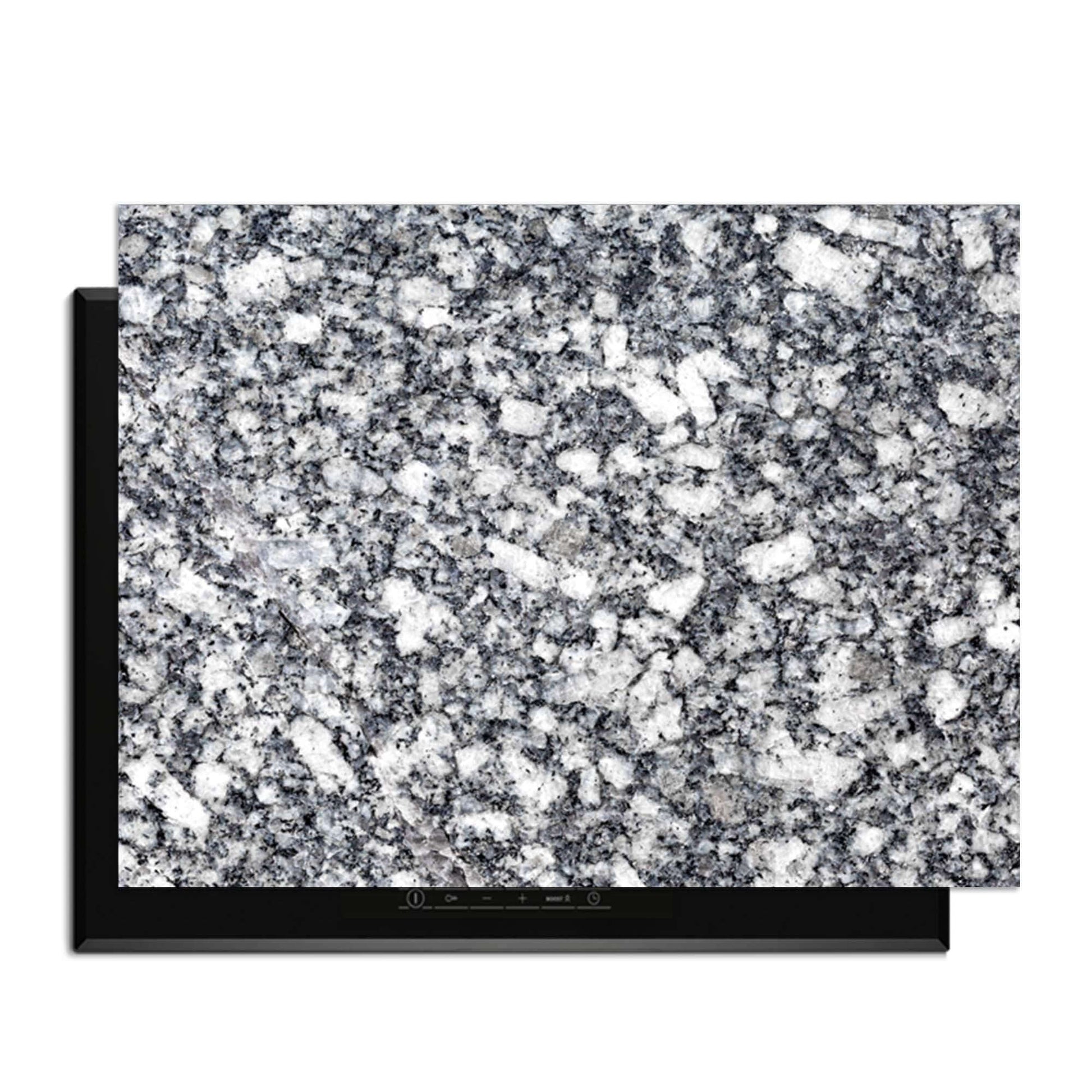 Midnight Granite - Inductie Beschermer met luxe granietstructuur voor stijlvolle keukenbescherming.