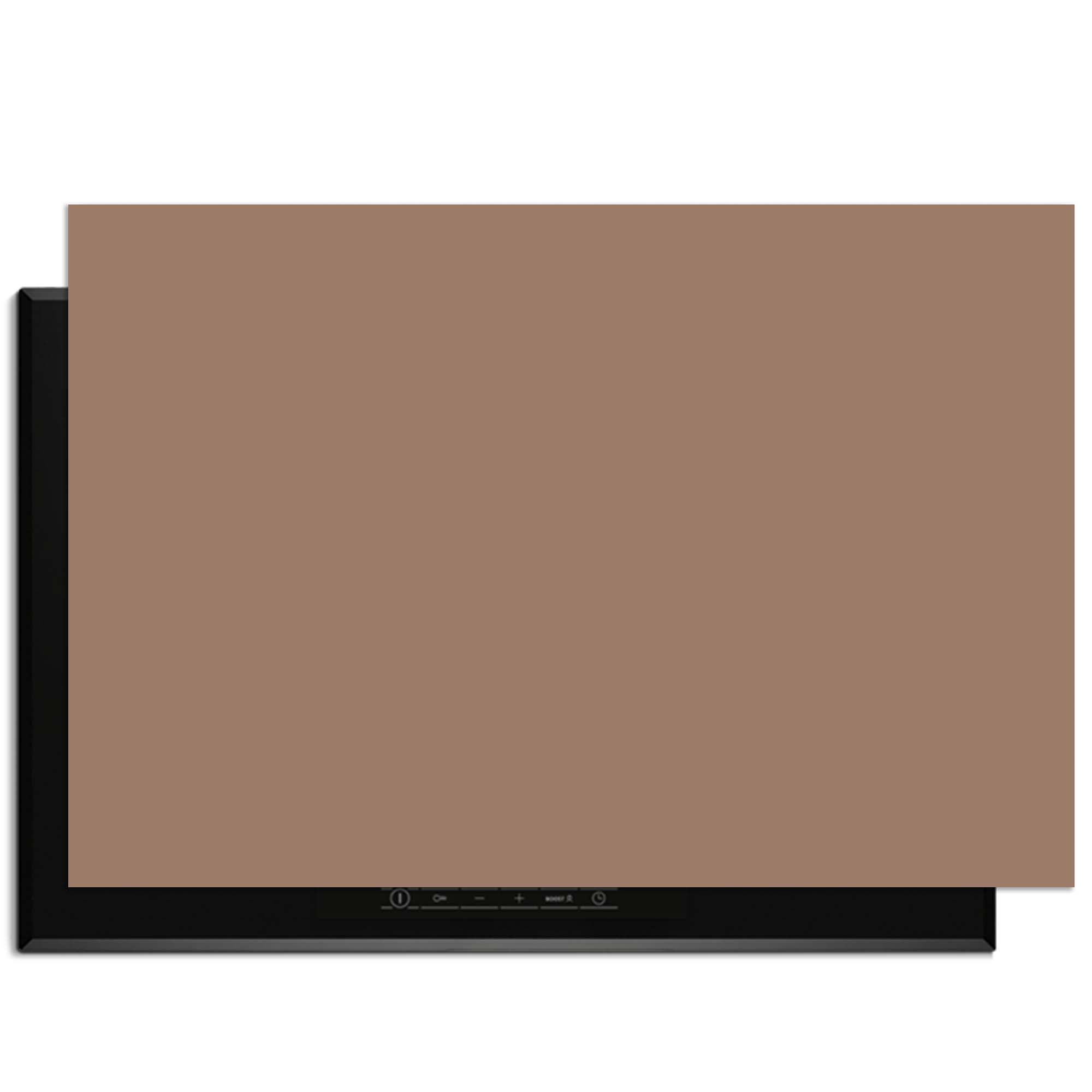 Mocha Mousse – Inductie Beschermer voor bescherming van kookplaat in een stijlvolle bruine tint.