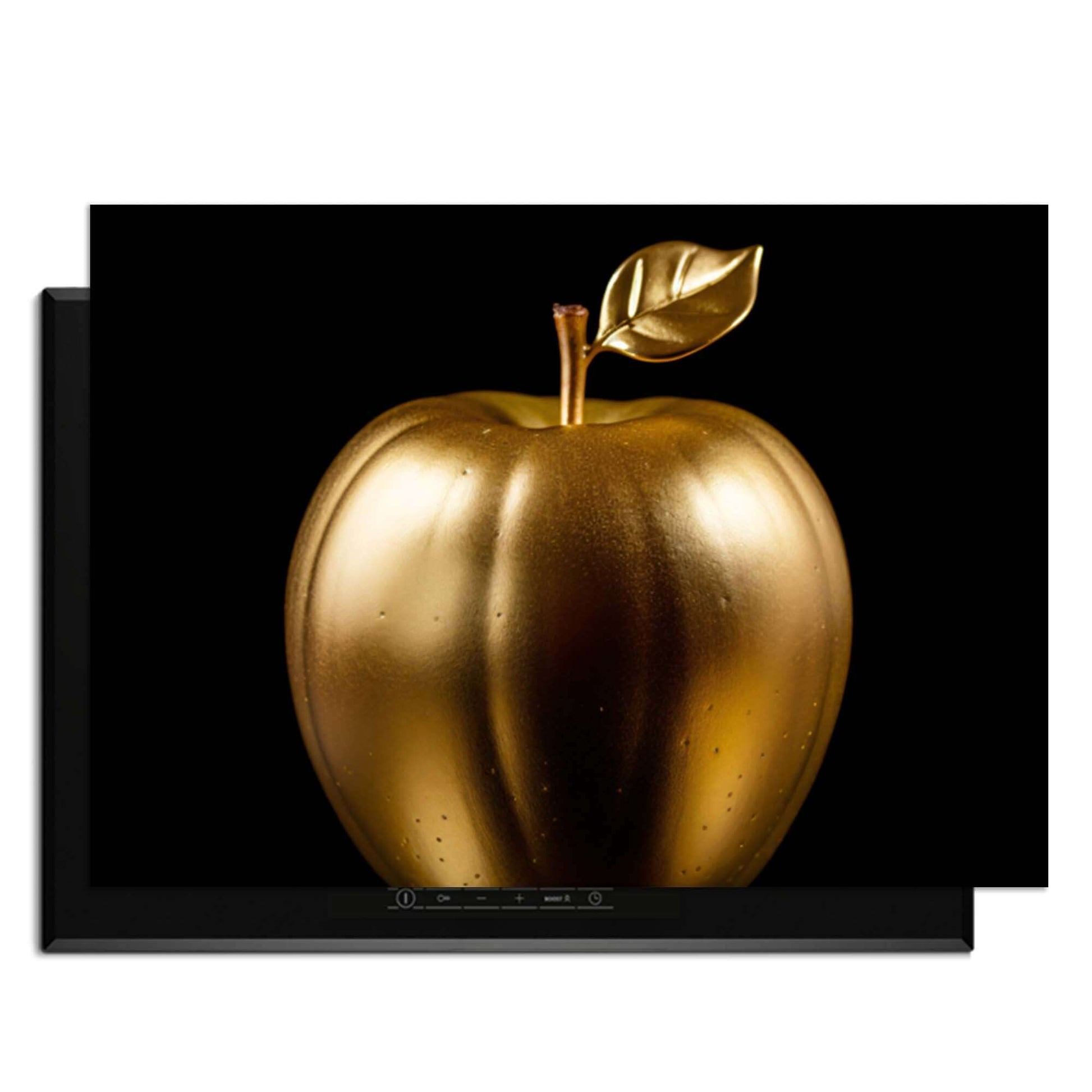 Eve's Edition - Inductie Beschermer met elegant gouden appelontwerp voor stijlvolle bescherming