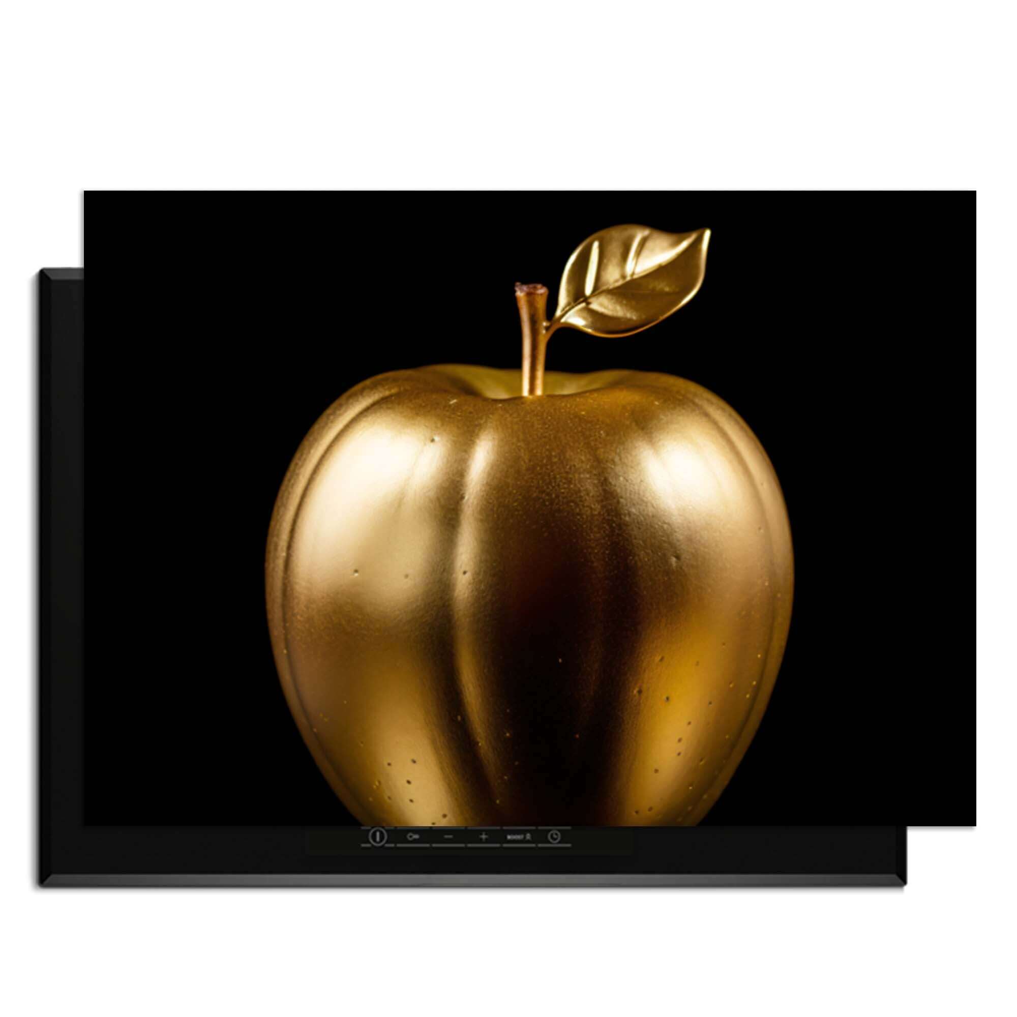 Eve's Edition - Inductie Beschermer met elegant gouden appelontwerp voor stijlvolle bescherming