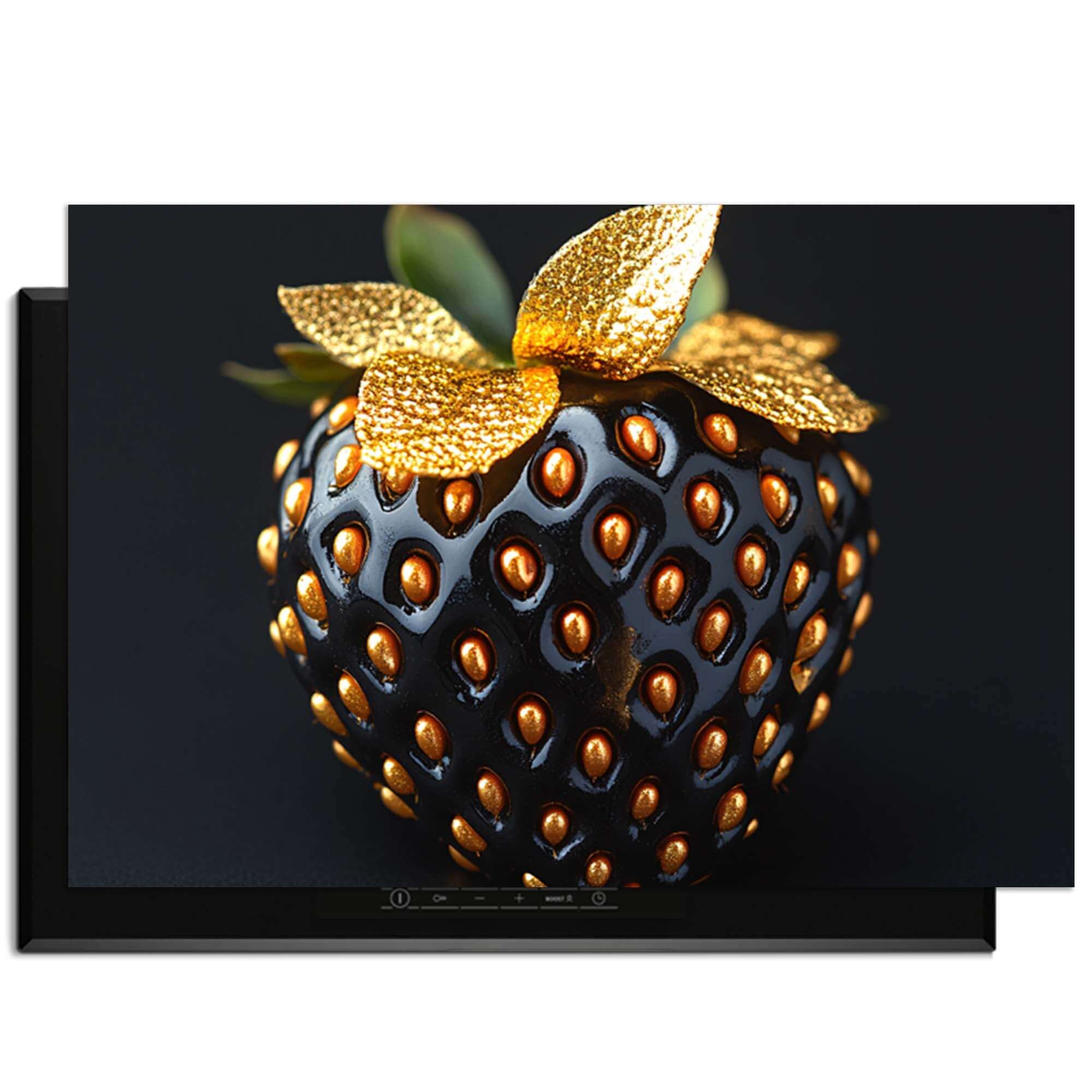 Golden Berry - Inductie Beschermer met elegante gouden details en moderne uitstraling voor je inductiekookplaat.