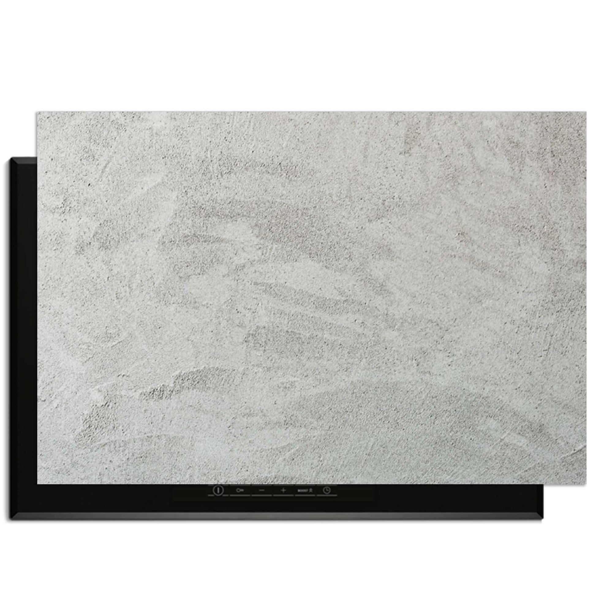 Soft Concrete Finish – Inductie Beschermer met moderne betonlook voor je keuken.