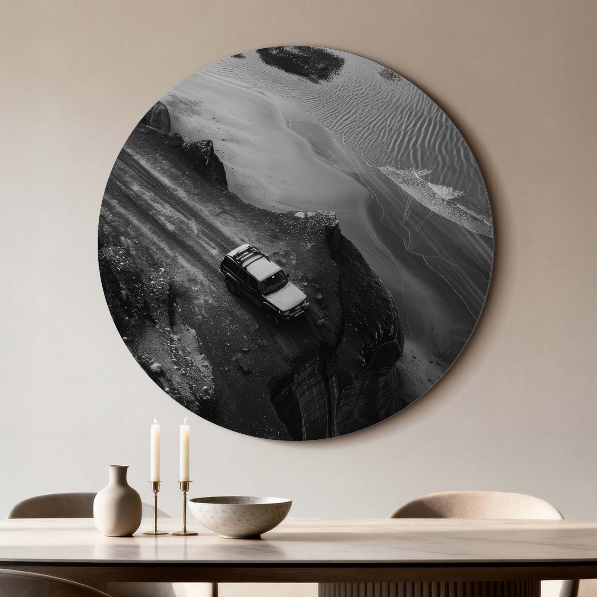 Black & White Muurcirkels