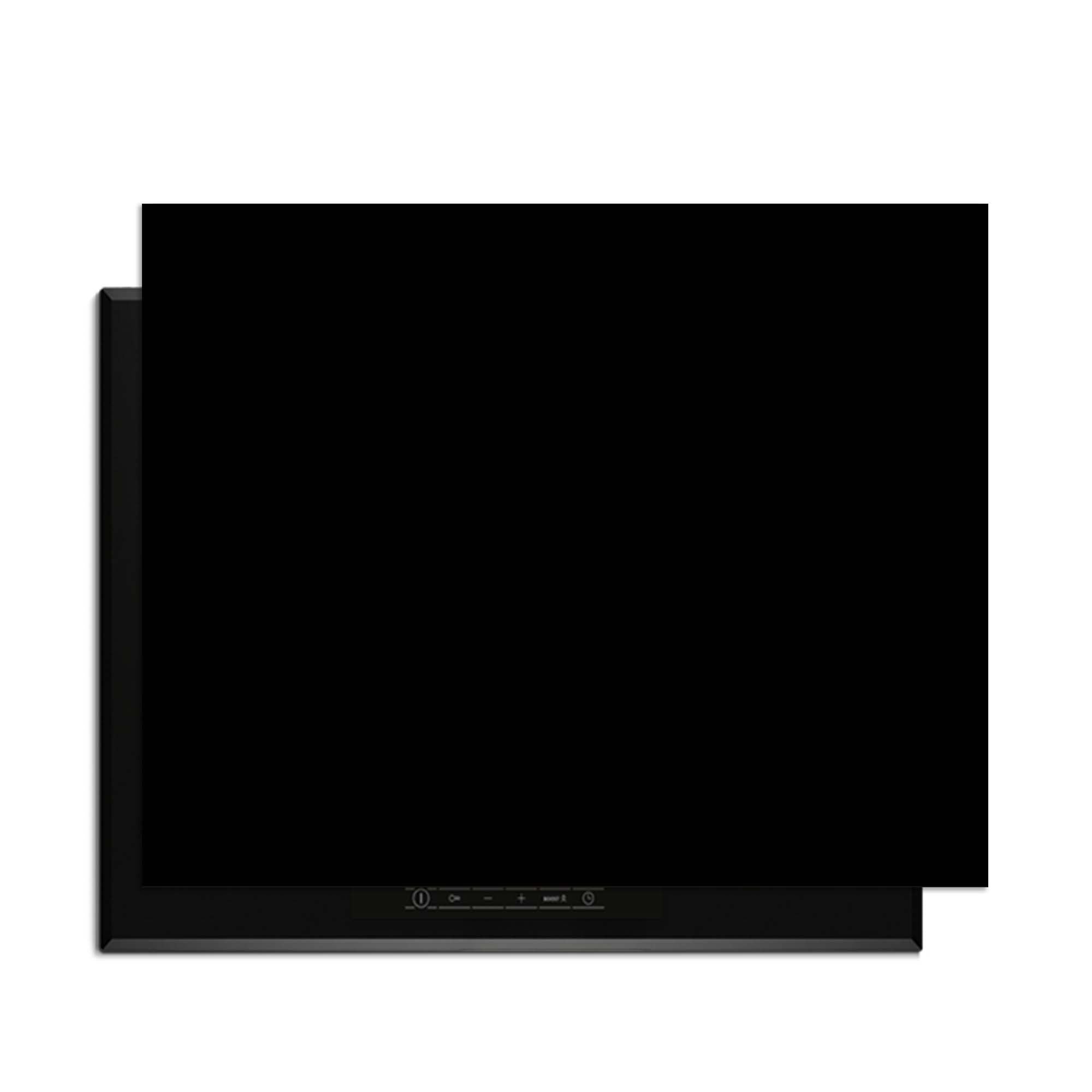 Pure Black – Inductie Beschermer voor een moderne keukenuitstraling.