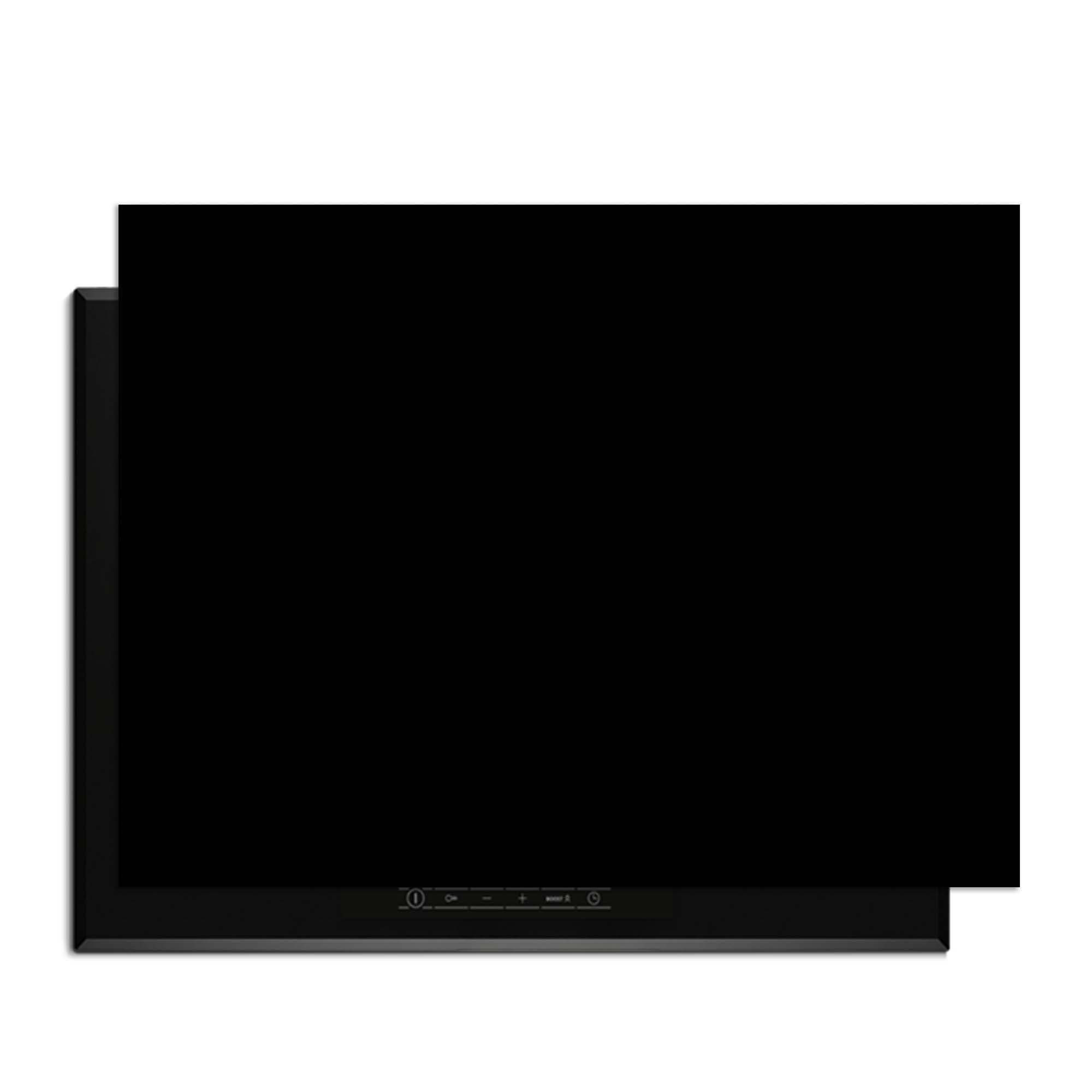 Pure Black – Inductie Beschermer voor een moderne en strakke uitstraling in de keuken.