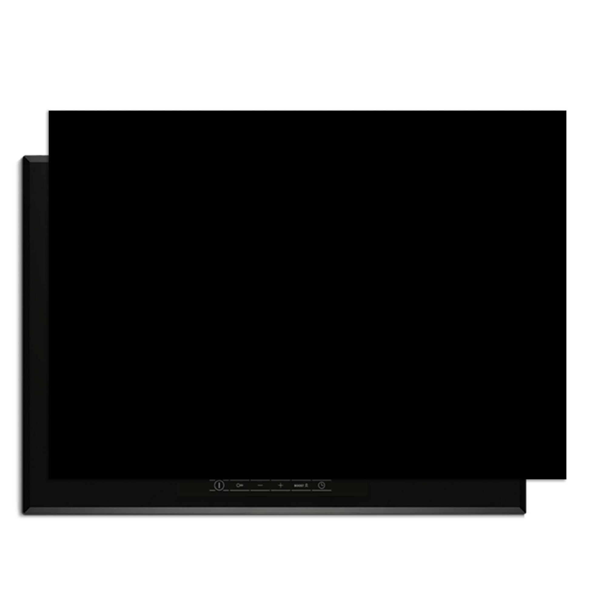 Pure Black – Inductie Beschermer voor een moderne keuken uitstraling.