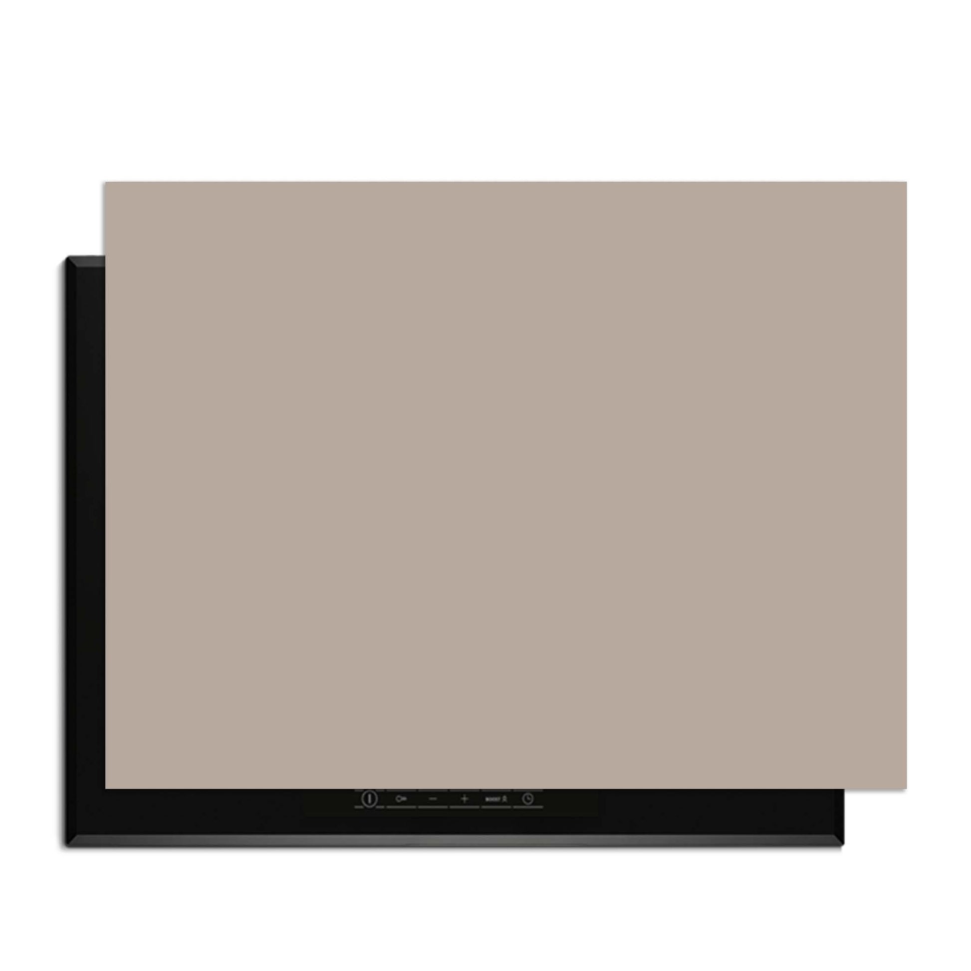 Sandy Jitney – Inductie Beschermer in een elegante zandtint, perfect voor moderne keukens.