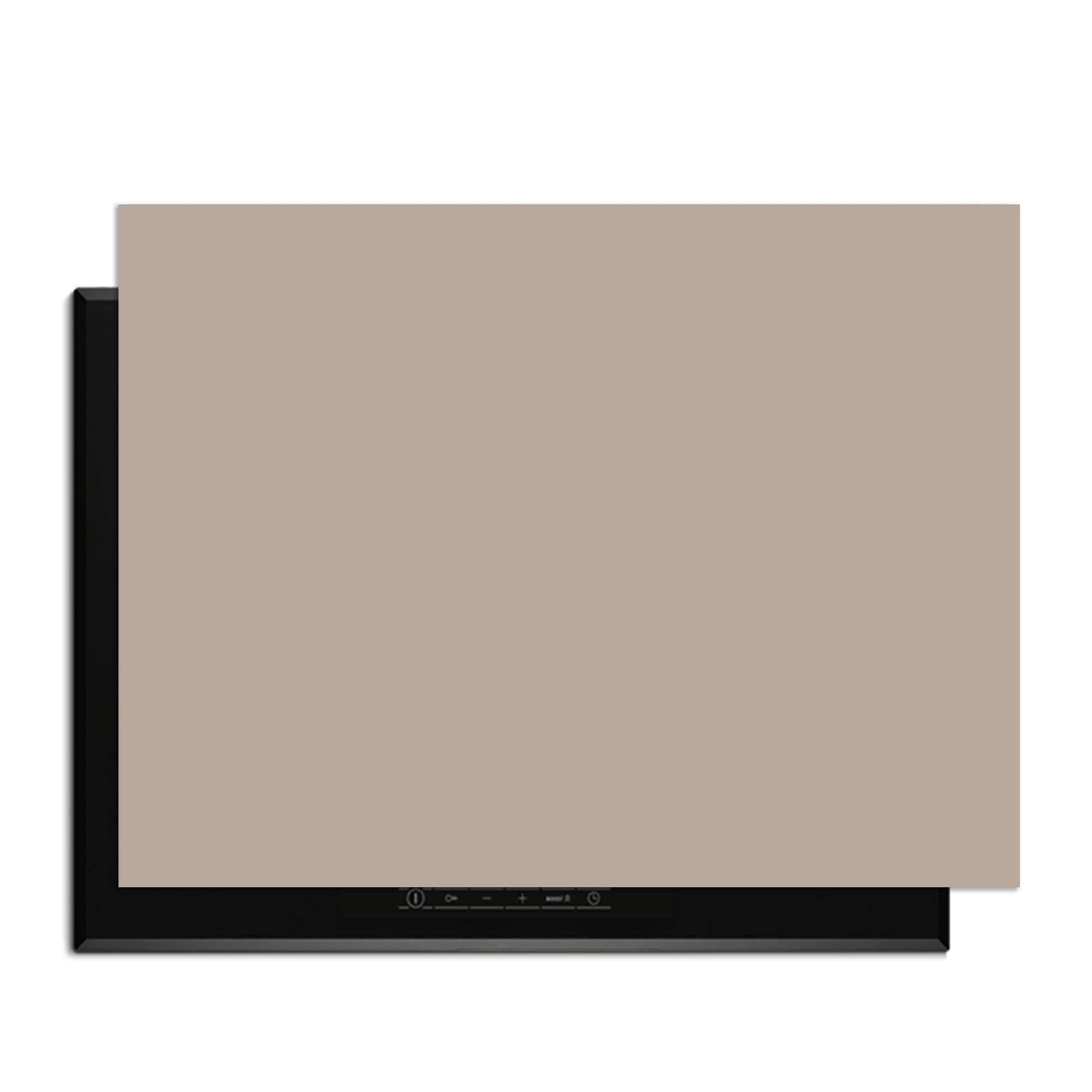 Sandy Jitney – Inductie Beschermer in een elegante zandtint, perfect voor moderne keukens.