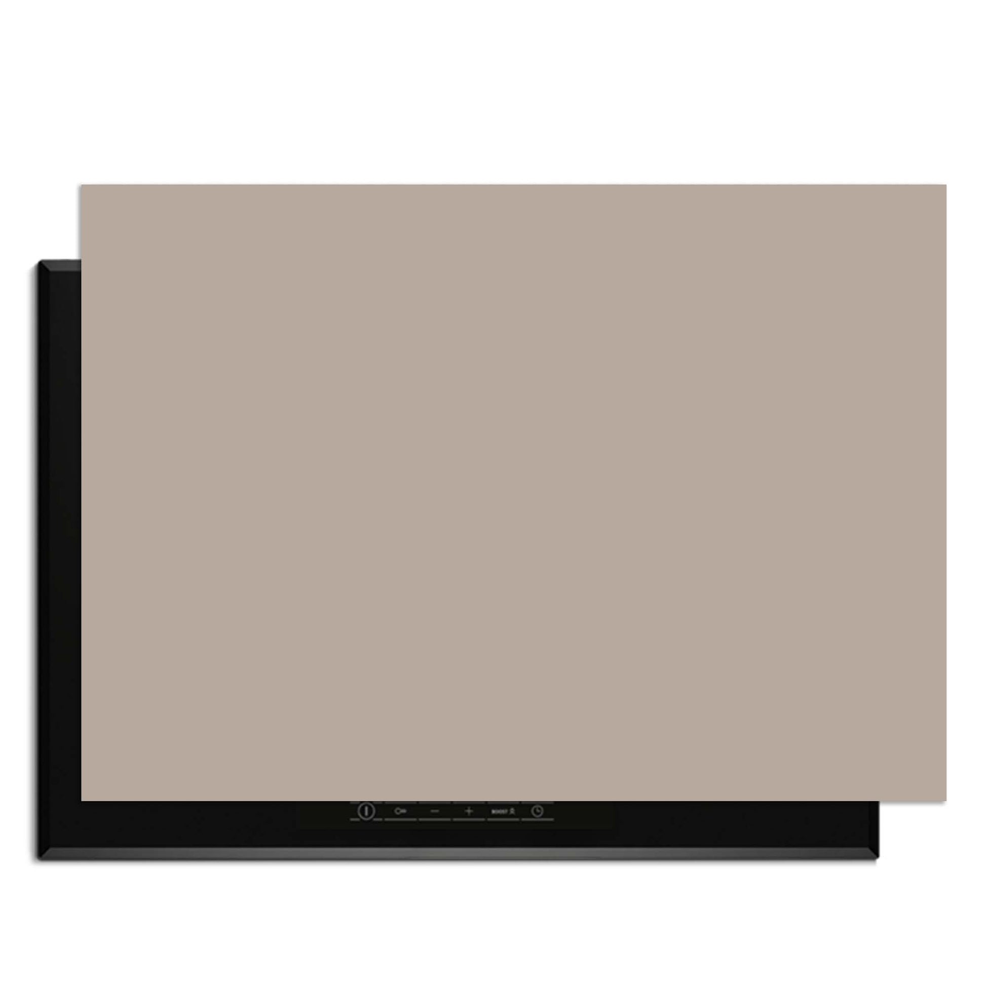 Sandy Jitney – Inductie Beschermer met elegante zandtint voor moderne keukens.