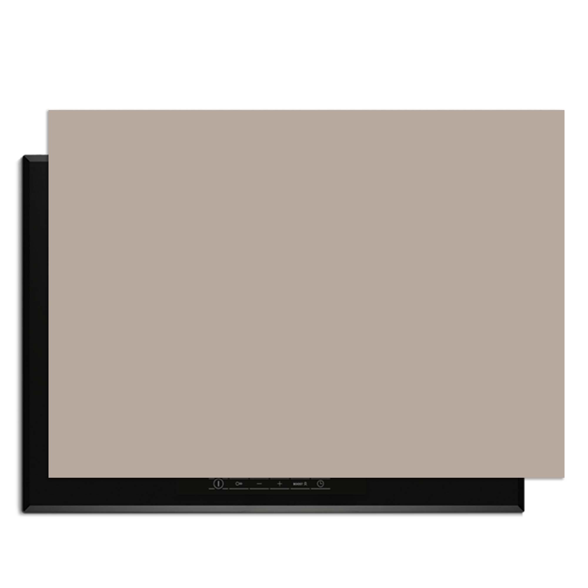 Sandy Jitney – Inductie Beschermer met elegante zandtint voor moderne keukens.