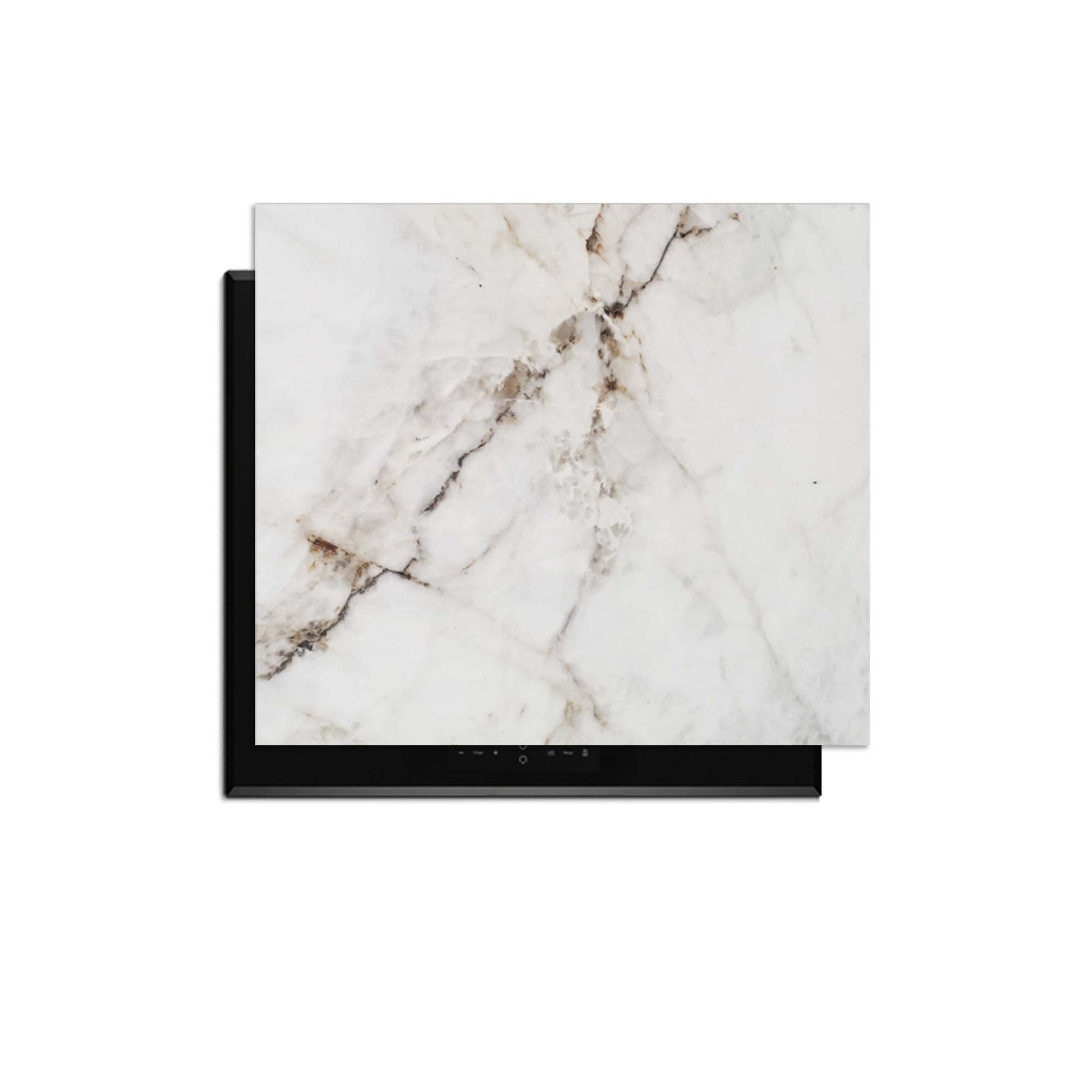 Pure Marble – Inductie Beschermer op inductiekookplaat met elegant marmerdesign