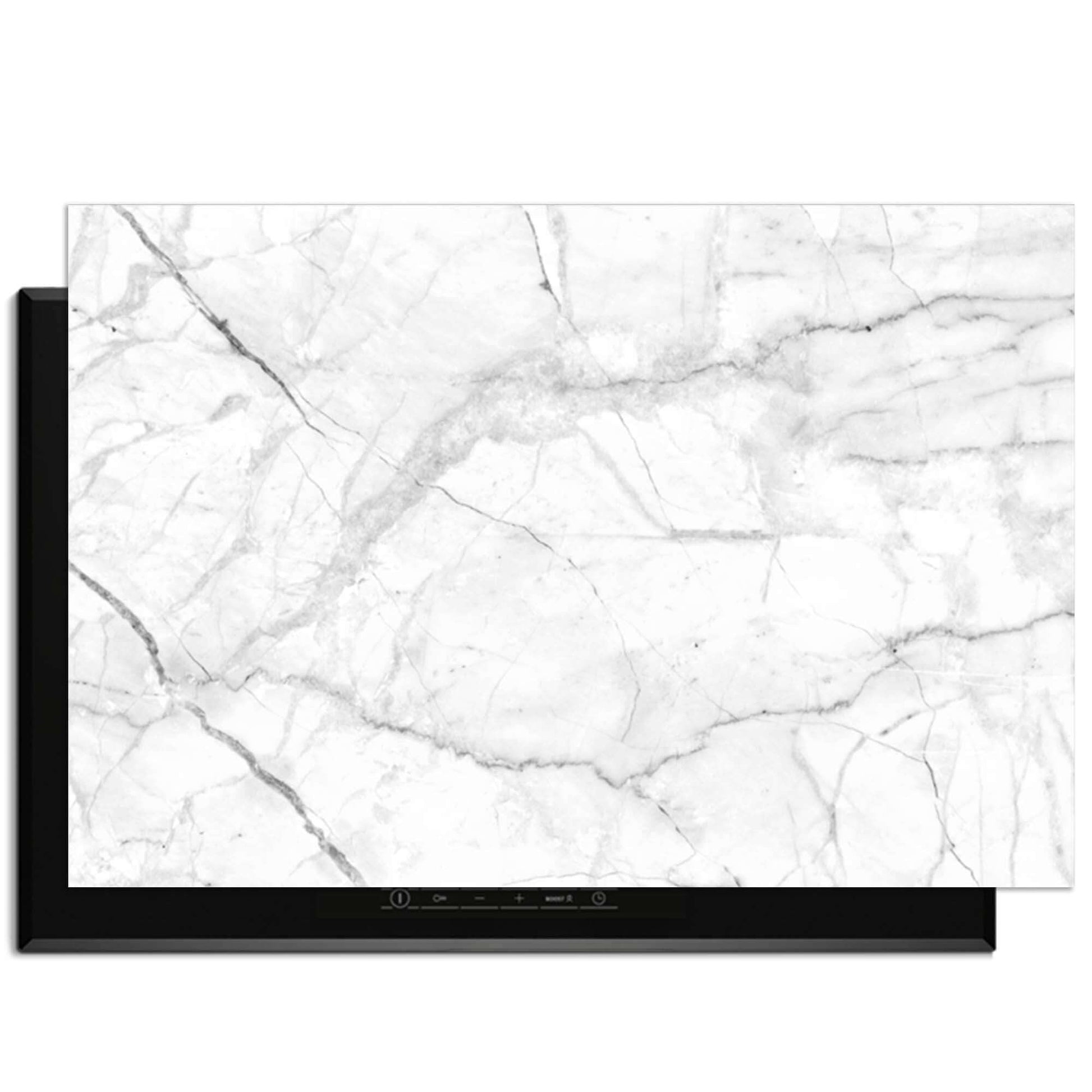 Carrara Light - Inductie Beschermer voor inductiekookplaat, elegant en functioneel, beschermt tegen krassen.