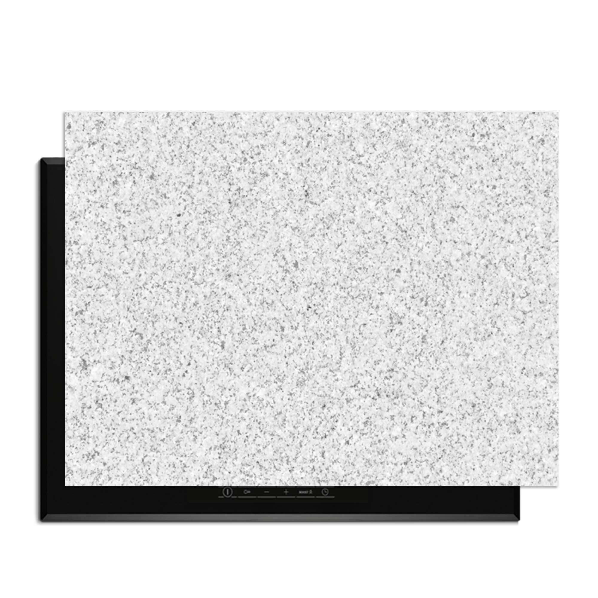 Arctic Granite - Inductie Beschermer op een inductiekookplaat ter bescherming tegen krassen en vuil.