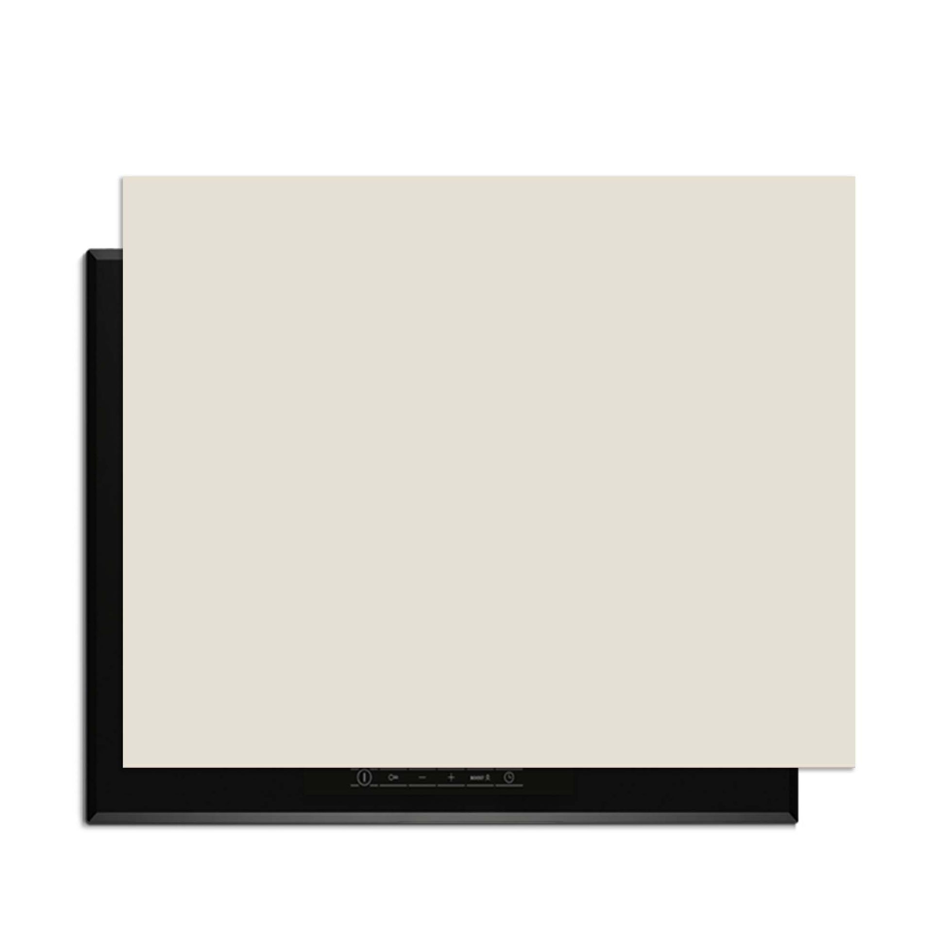 Cannoli Cream – Inductie Beschermer op een inductiekookplaat voor optimale bescherming en stijlvolle uitstraling.