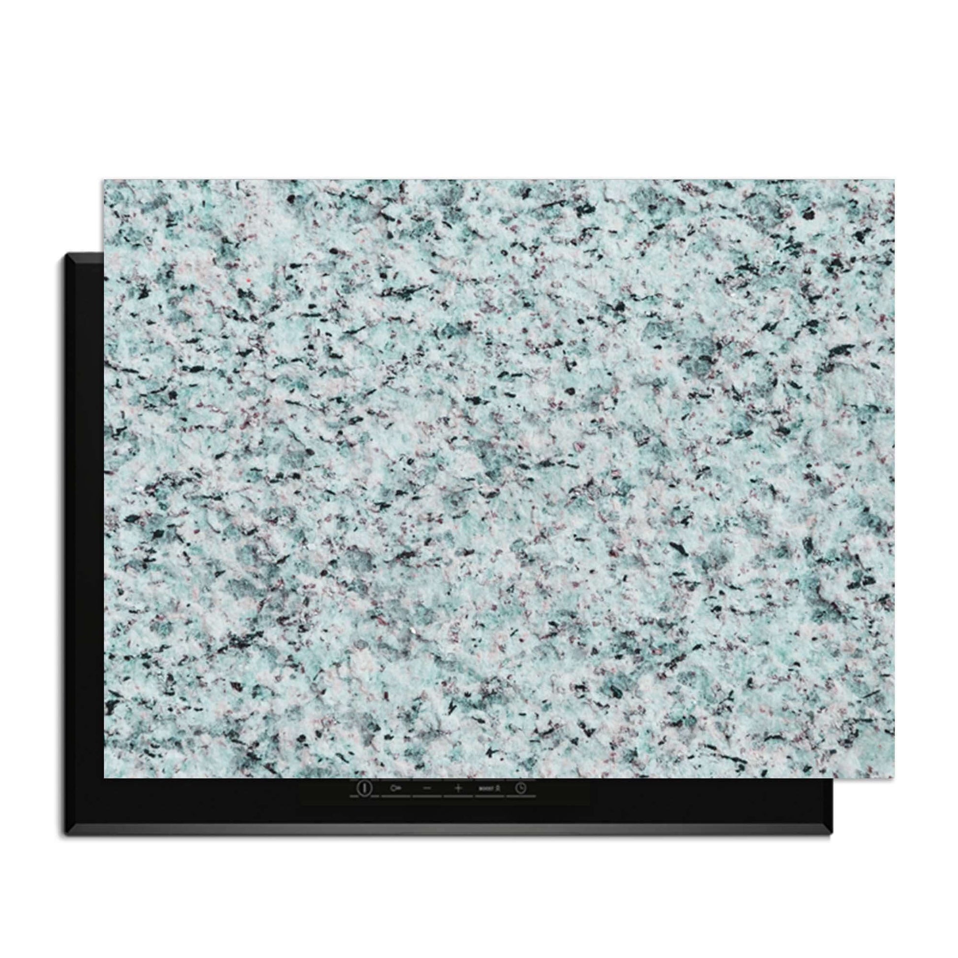 Baltic Mist - Inductie Beschermer in blauwgrijs graniet-design voor moderne keuken bescherming.