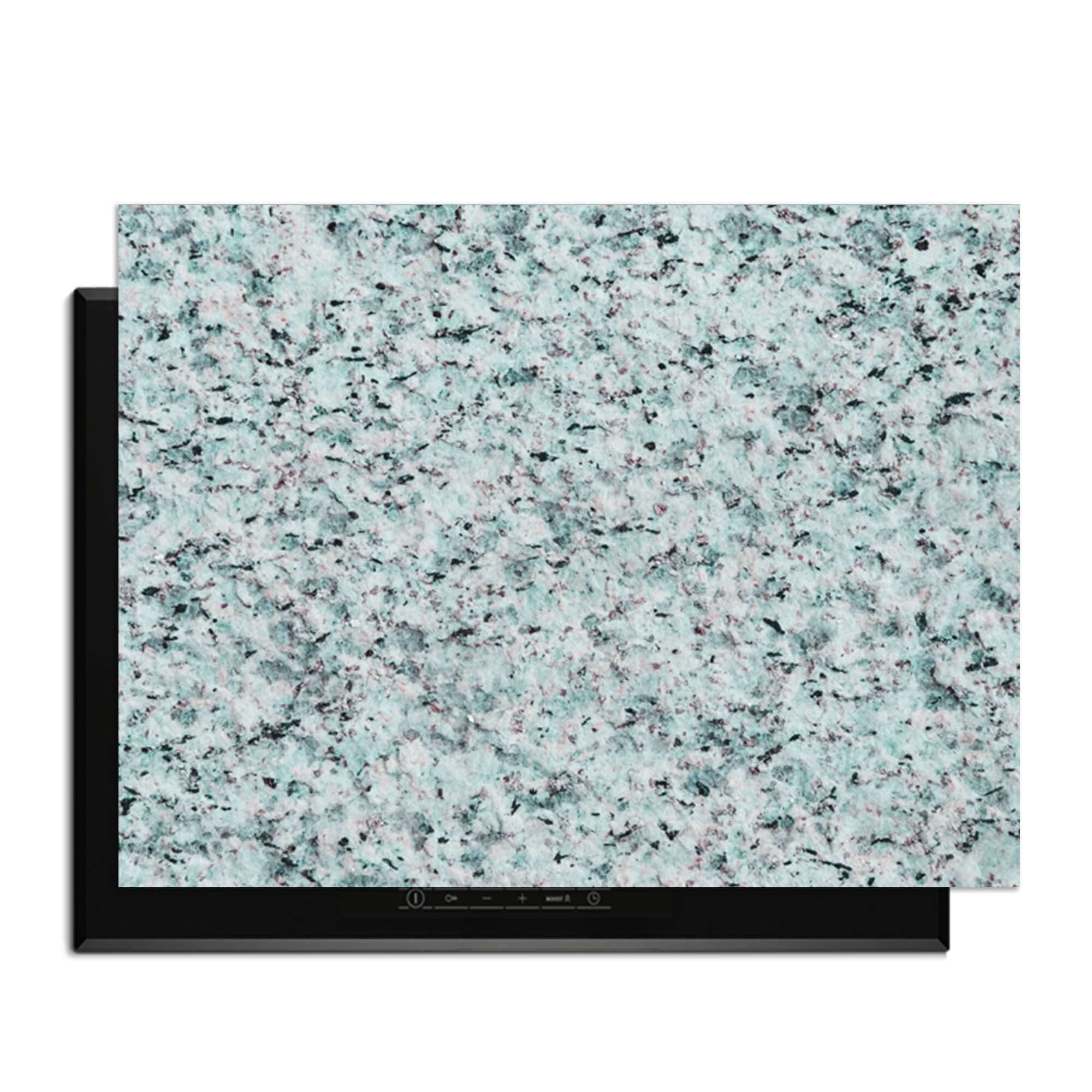 Baltic Mist - Inductie Beschermer in blauwgrijs graniet-design voor moderne keuken bescherming.