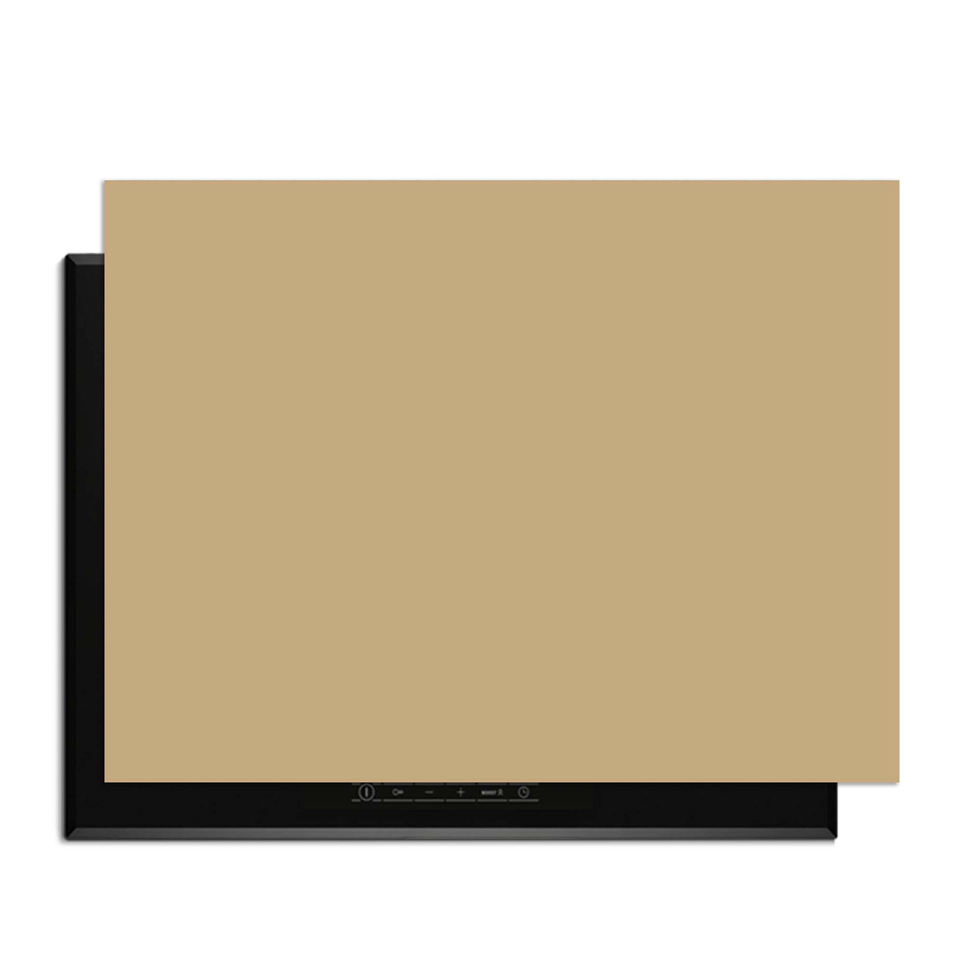 Champagne Glow - Induktionsschutz für eine stilvolle Küche mit zeitlosem Design.