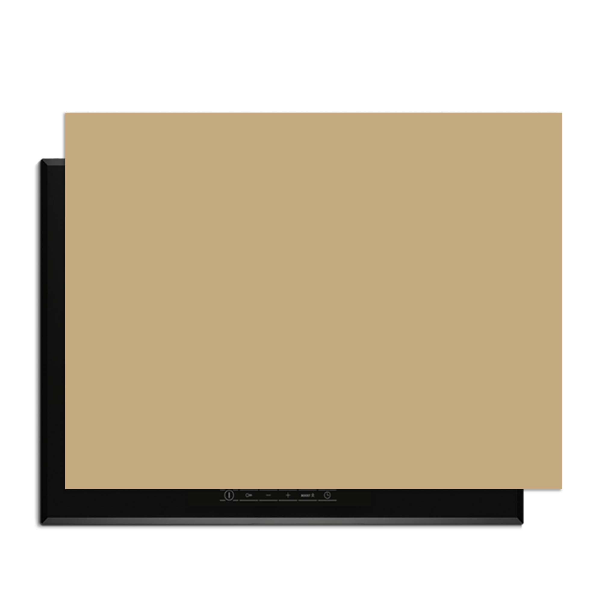 Champagne Glow - Induktionsschutz für eine stilvolle Küche mit zeitlosem Design.