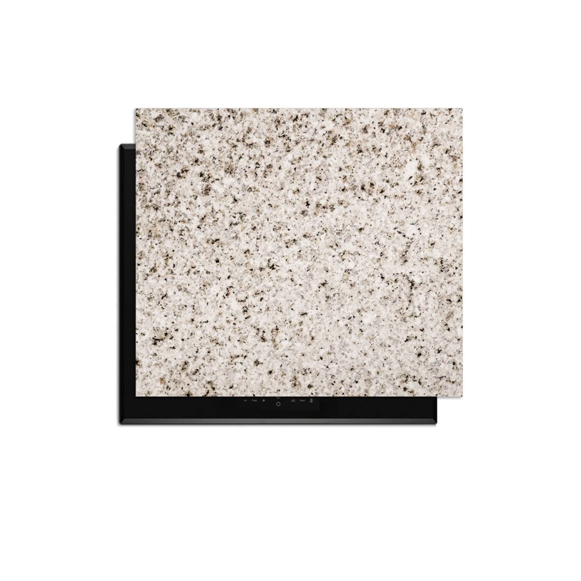 Almond Granite - Inductie Beschermer op inductiekookplaat ter bescherming en stijl.