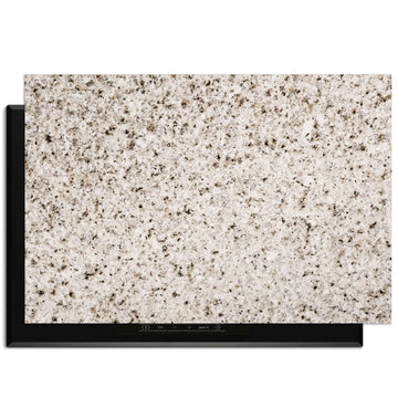 Almond Granite - Inductie Beschermer op inductiekookplaat, ter bescherming tegen krassen en morsen.