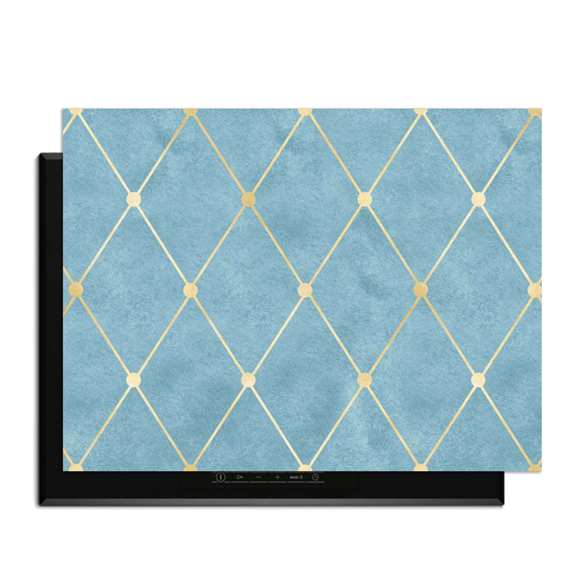 Azure Line Grid - Inductie Beschermer