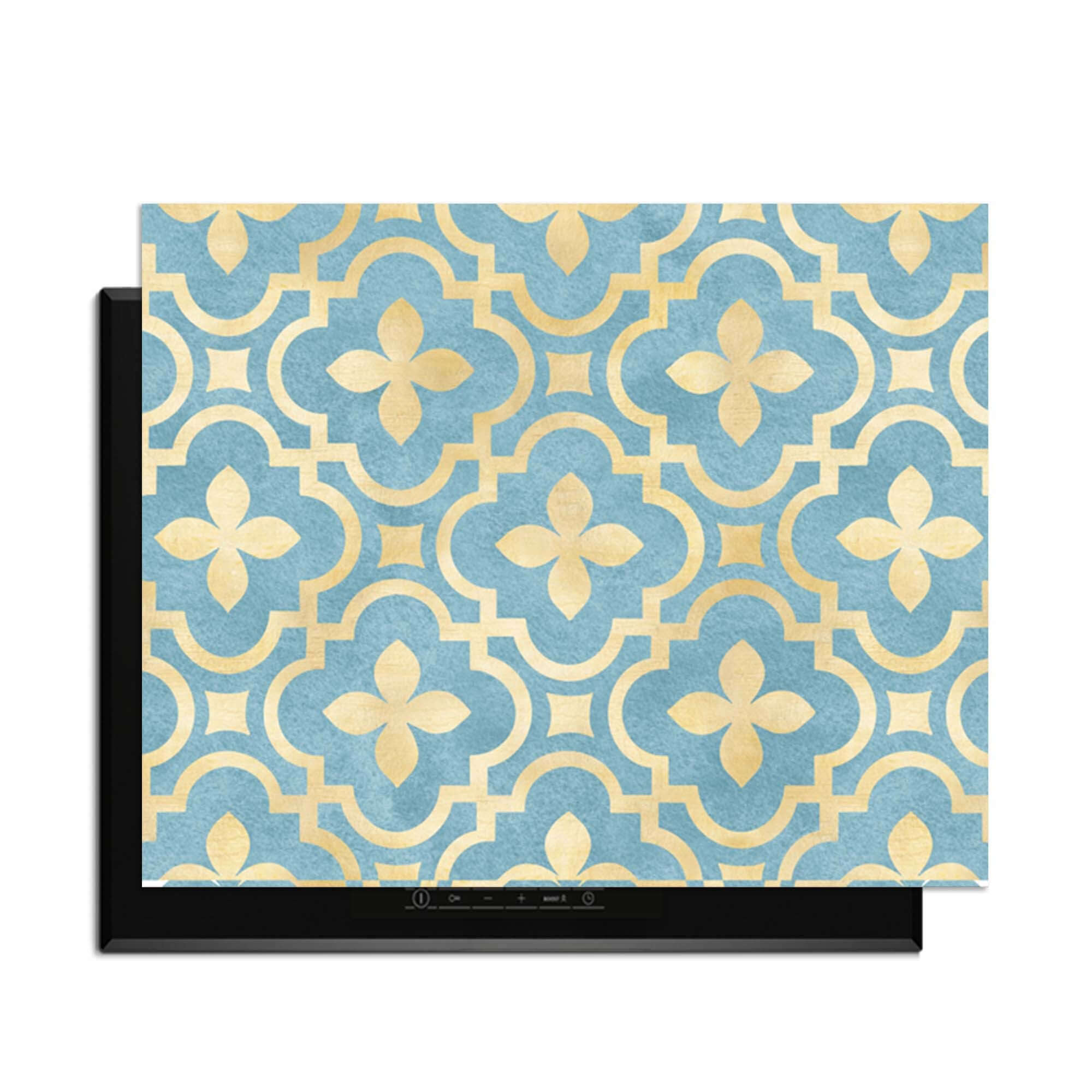 Deep Azure Blossom - Inductie Beschermer