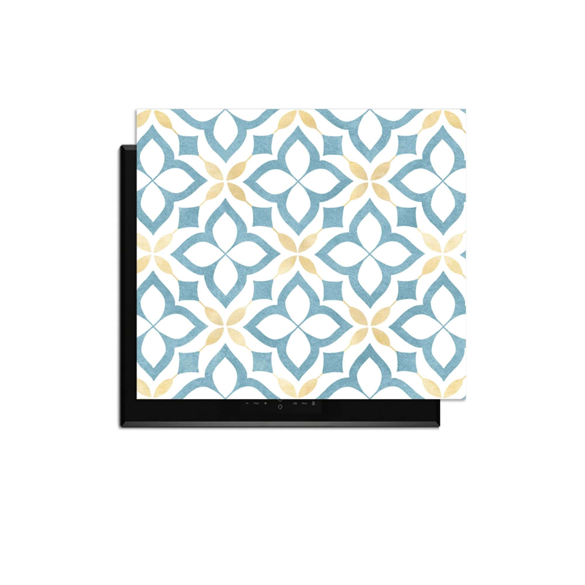 Deep Floral Cross - Inductie Beschermer