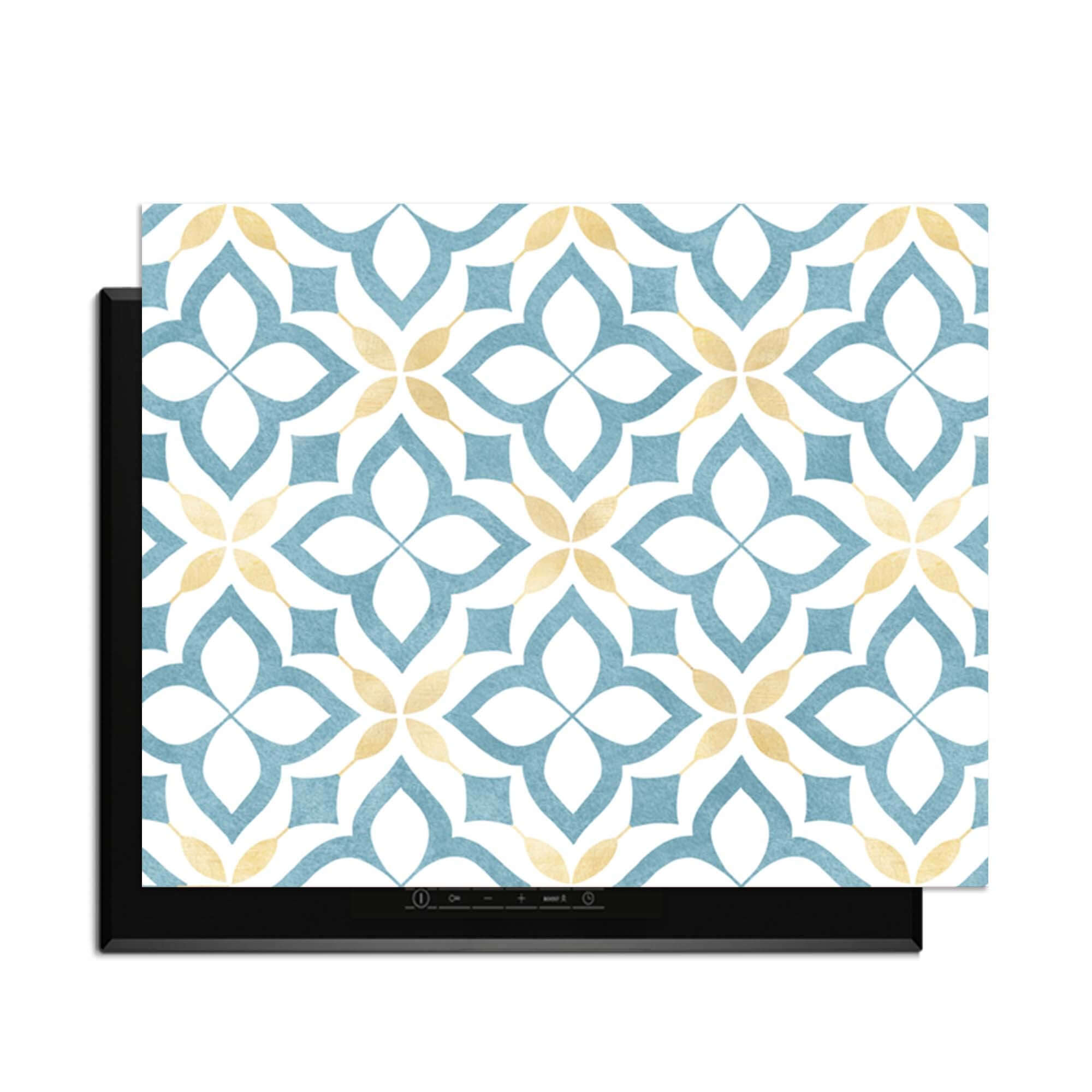 Deep Floral Cross - Inductie Beschermer