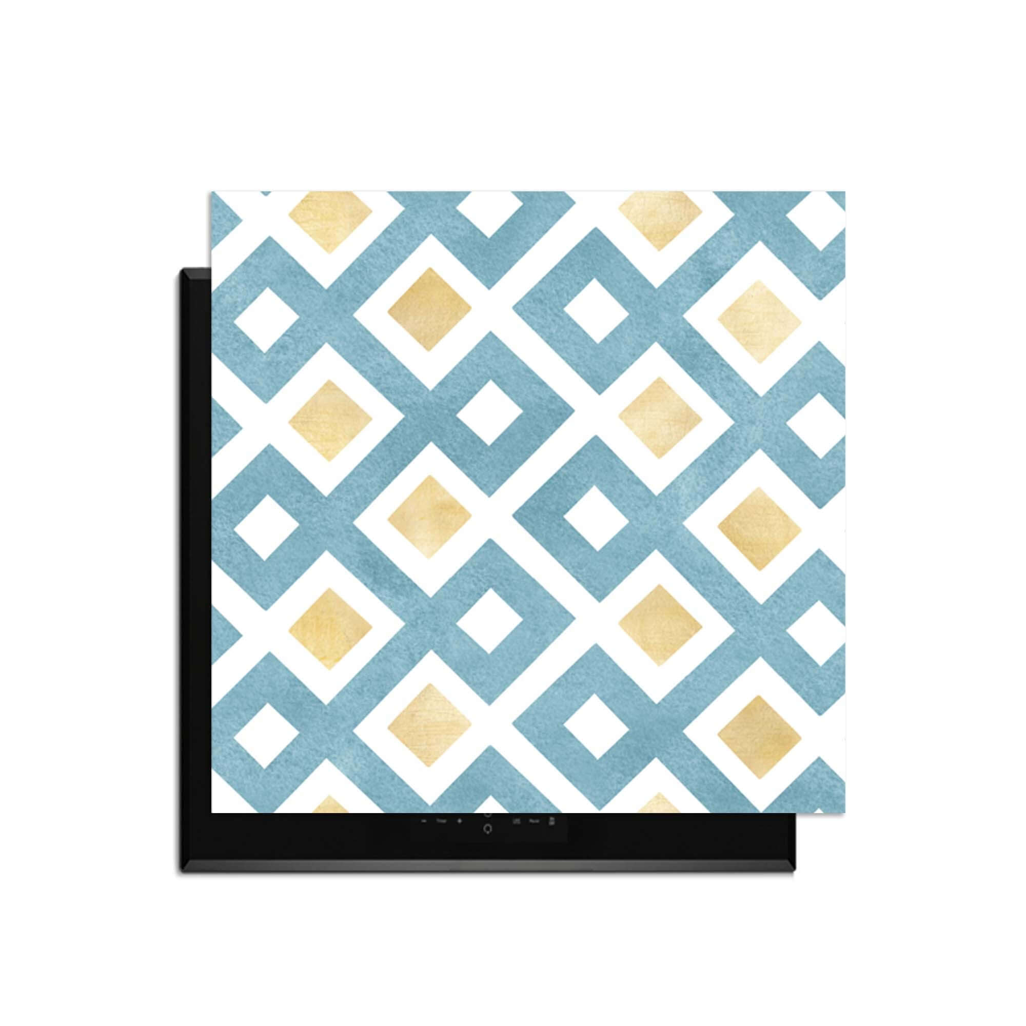 Diamond Wave Blue - Inductie Beschermer