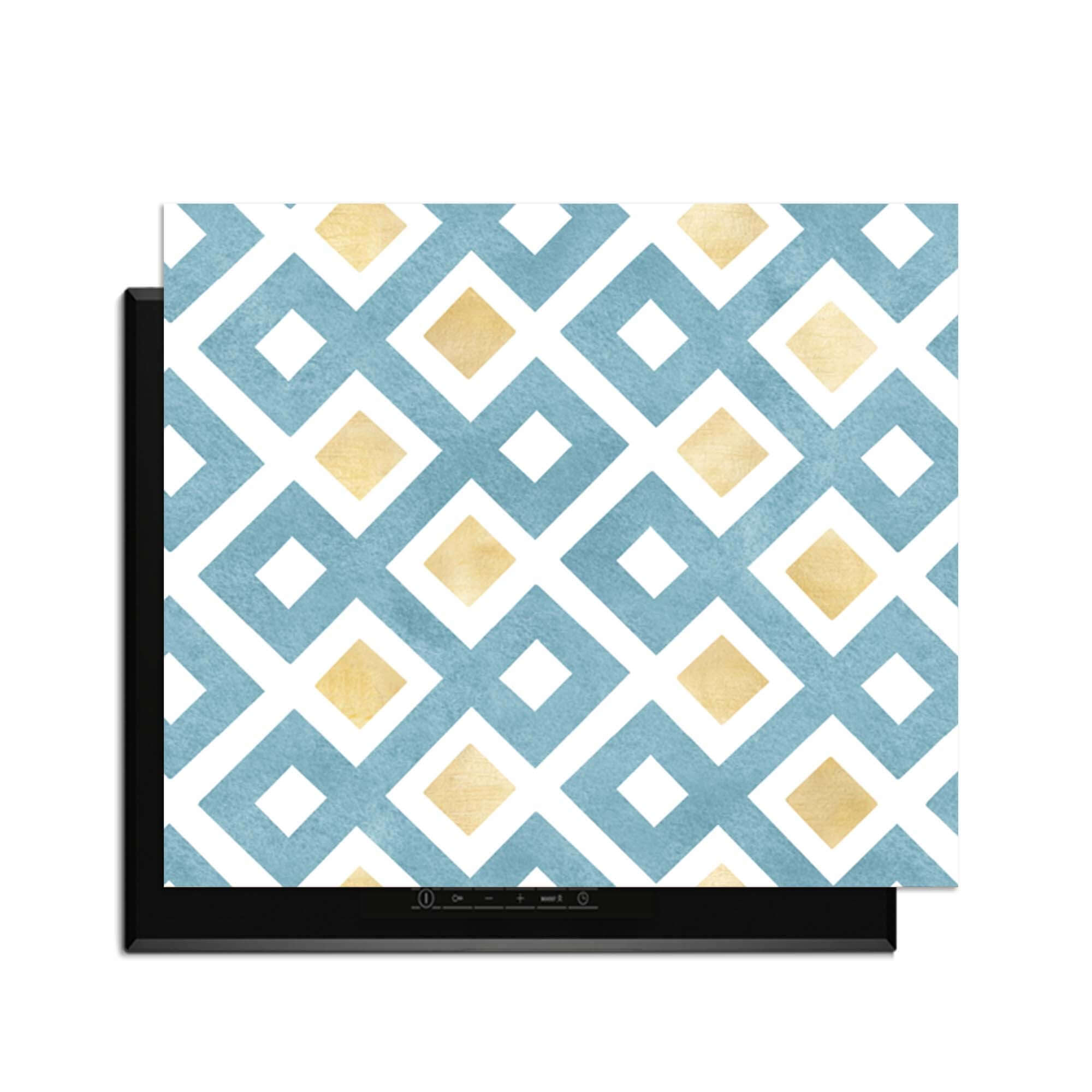 Diamond Wave Blue - Inductie Beschermer