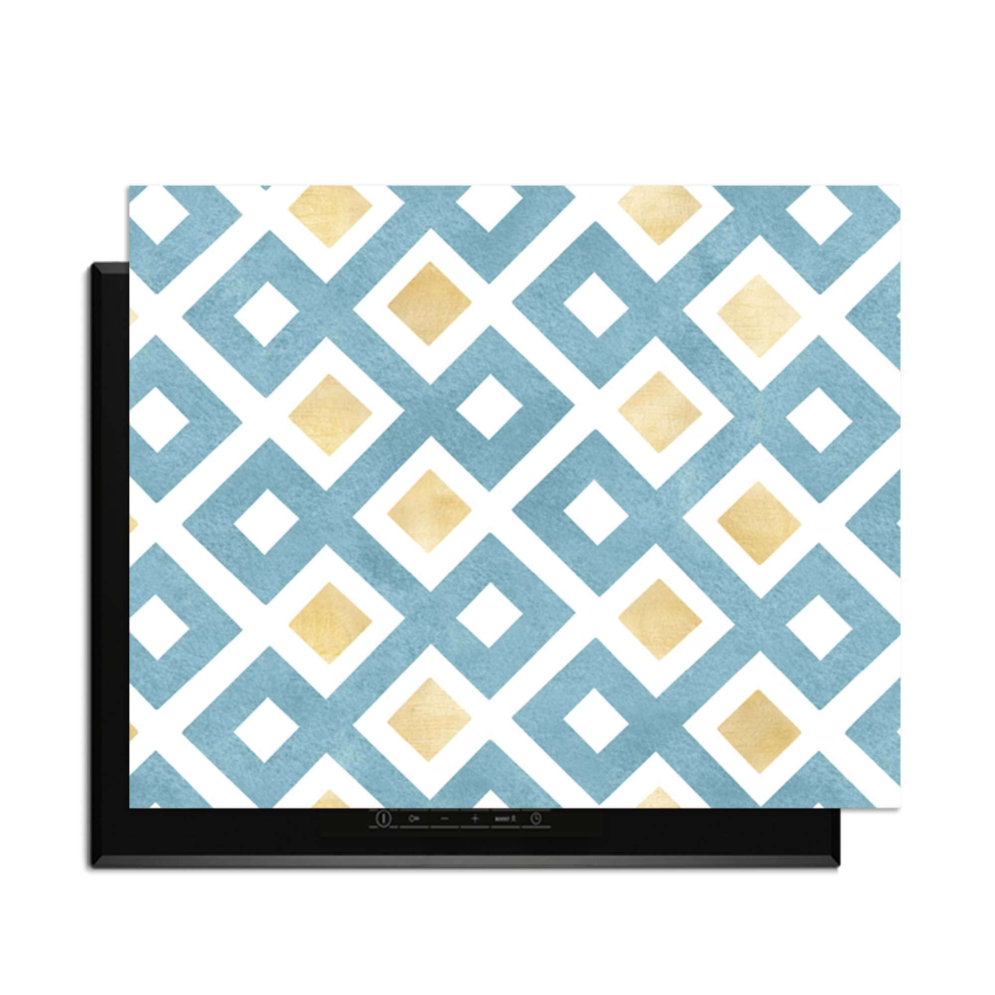 Diamond Wave Blue - Inductie Beschermer