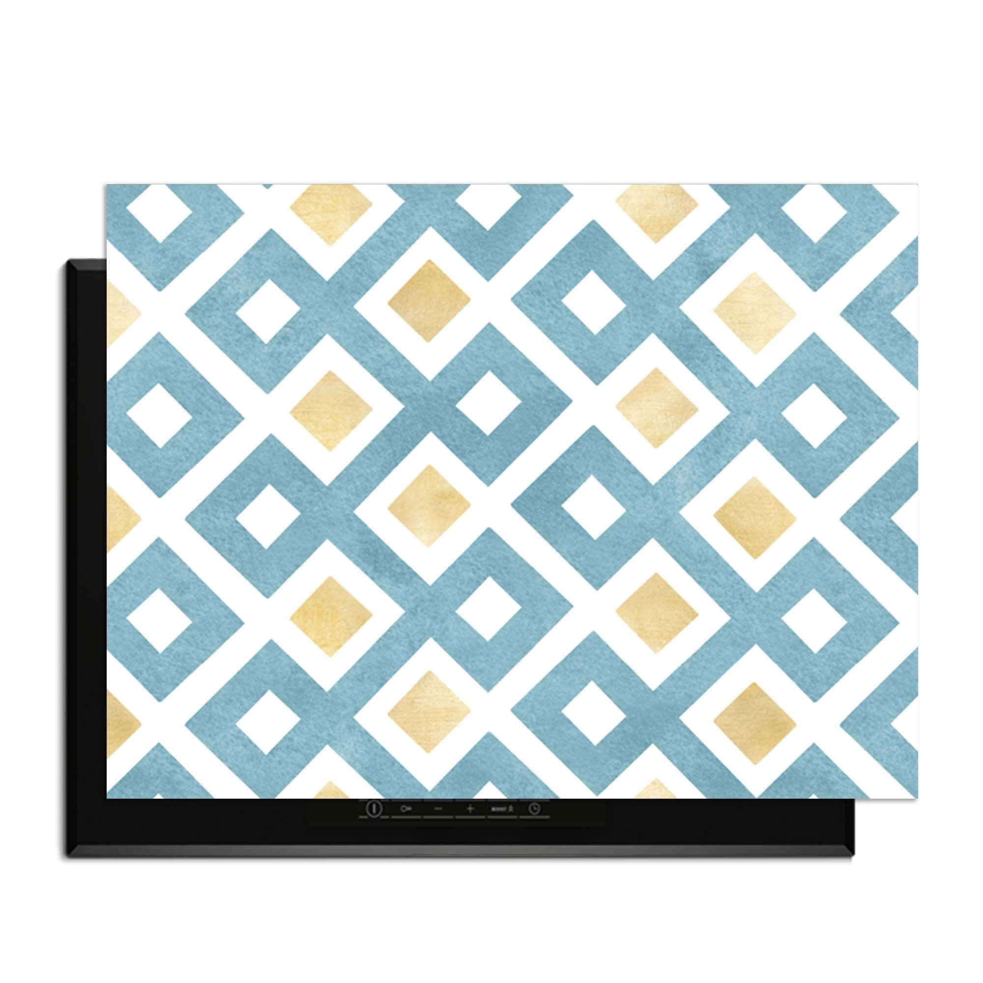 Diamond Wave Blue - Inductie Beschermer