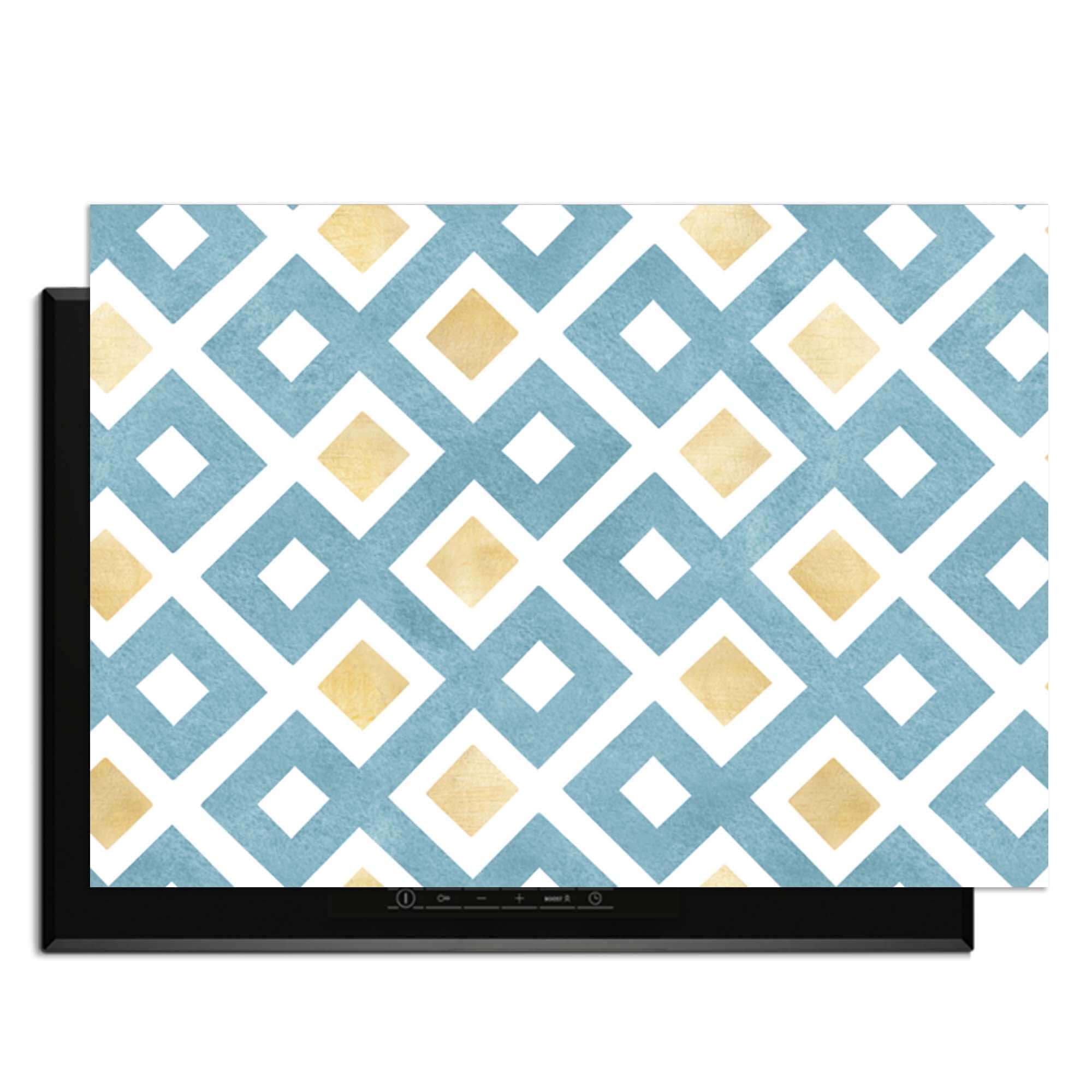 Diamond Wave Blue - Inductie Beschermer