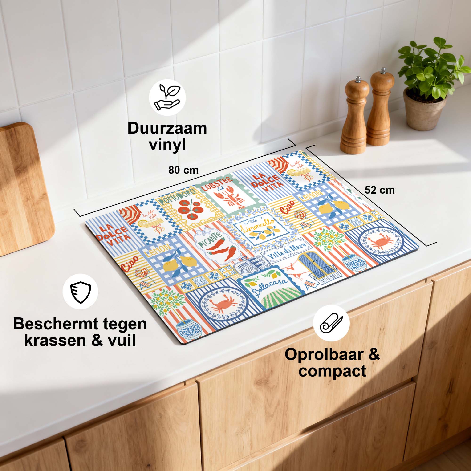 Dolce Tiles - Inductie Beschermer