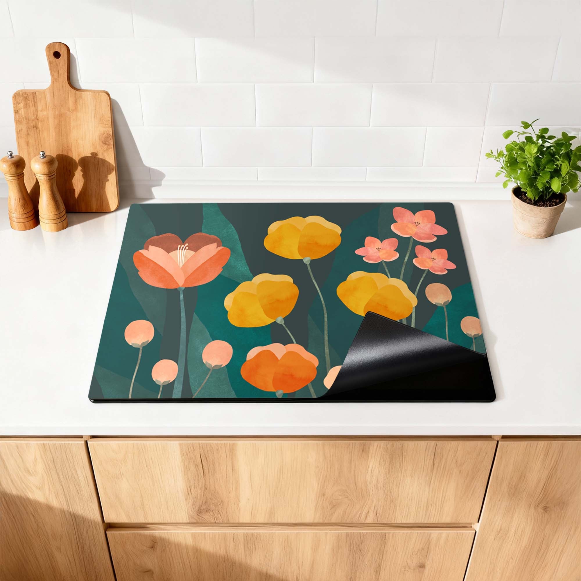 Evening Garden - Inductie Beschermer