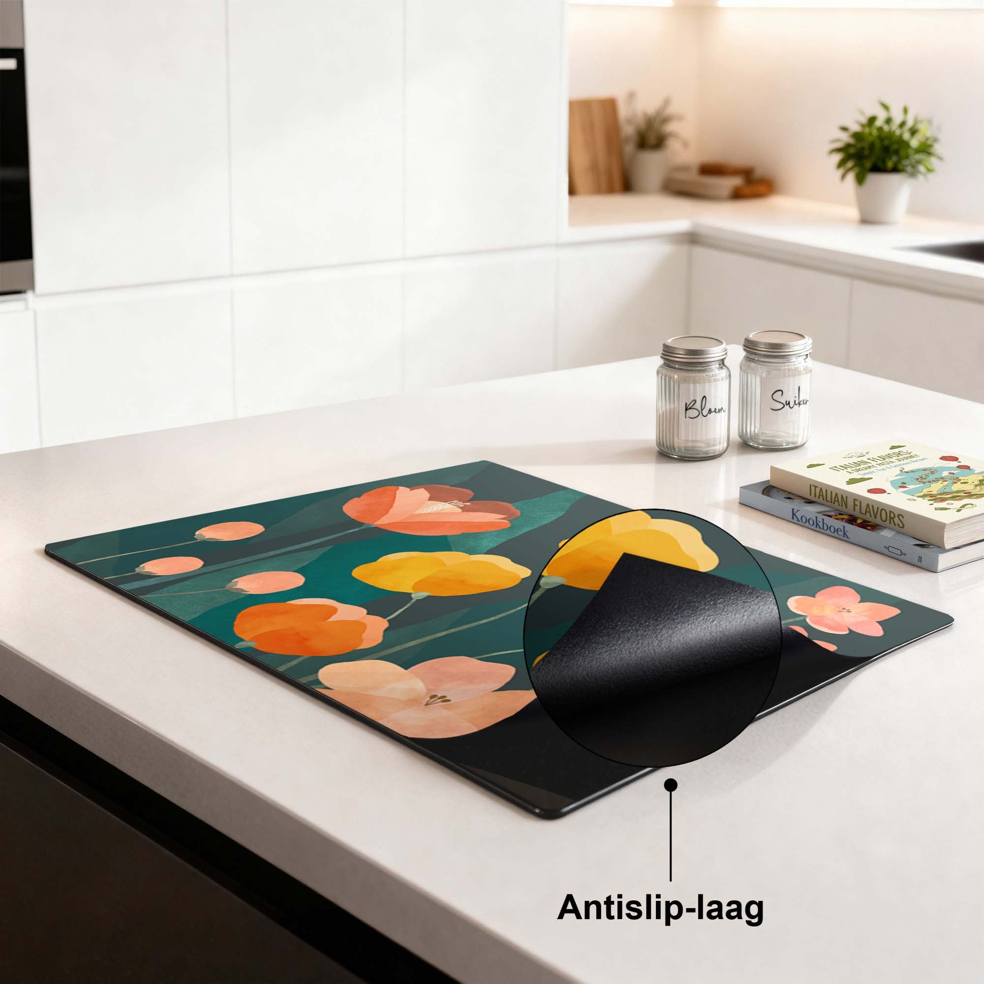 Evening Garden - Inductie Beschermer