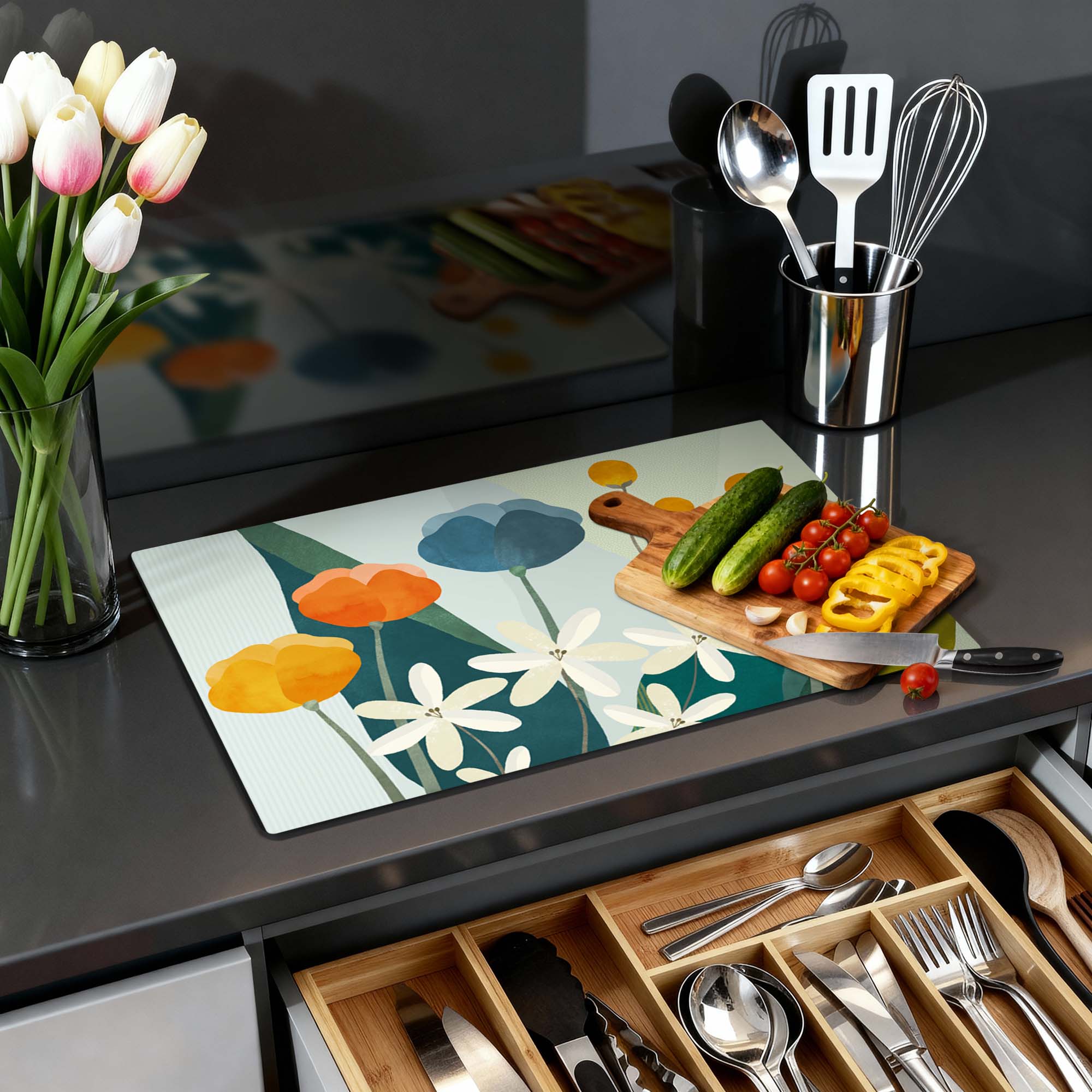 Garden Melody - Inductie Beschermer