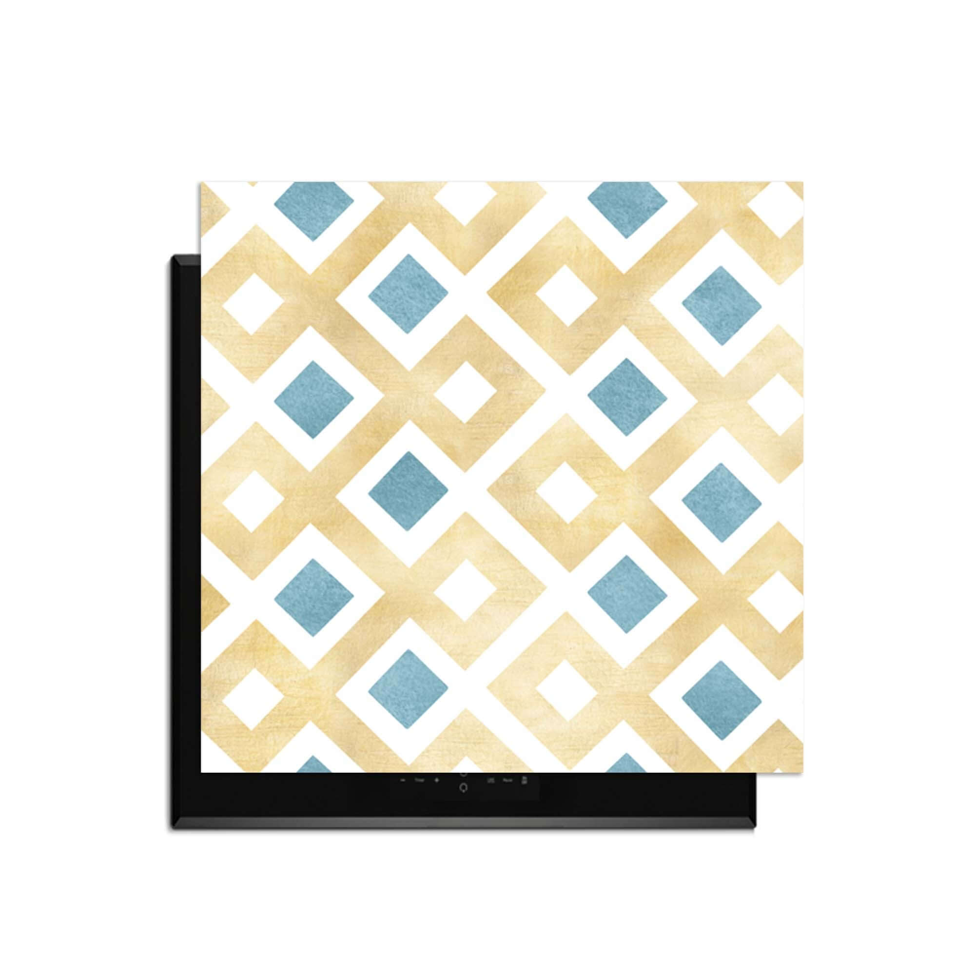 Golden Diamond Grid - Inductie Beschermer