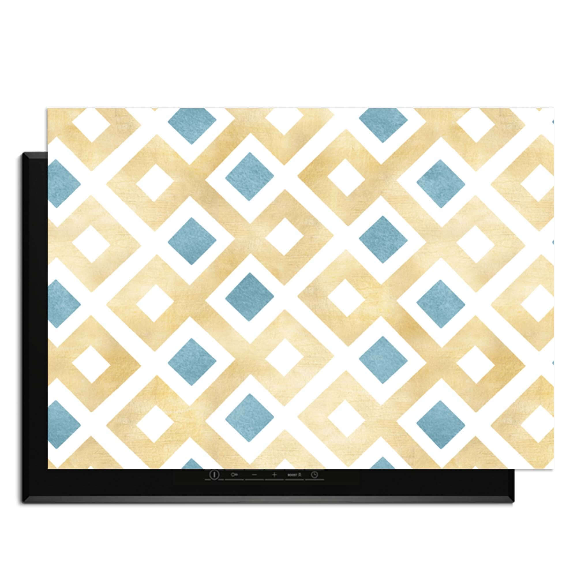 Golden Diamond Grid - Inductie Beschermer