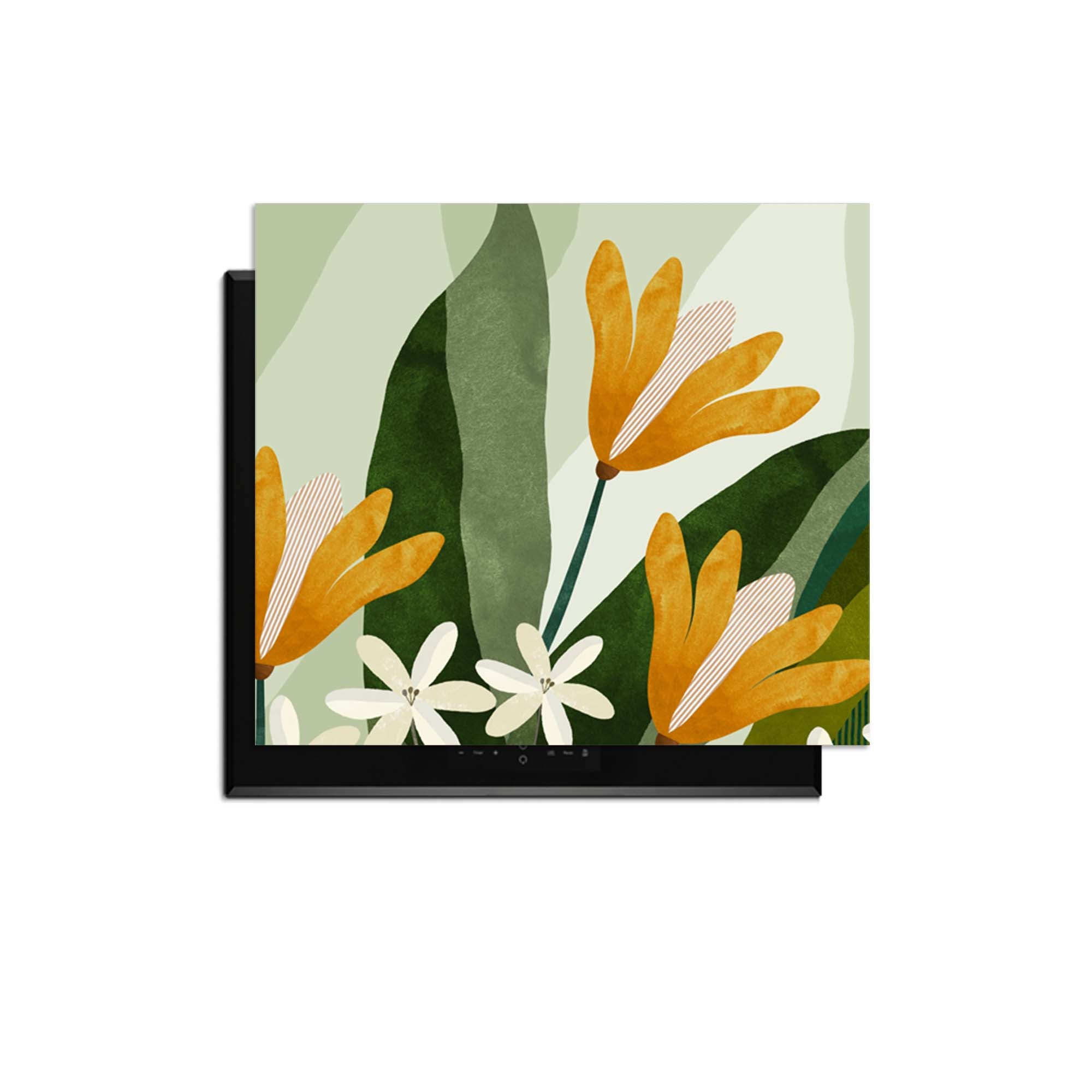 Golden Petals - Inductie Beschermer