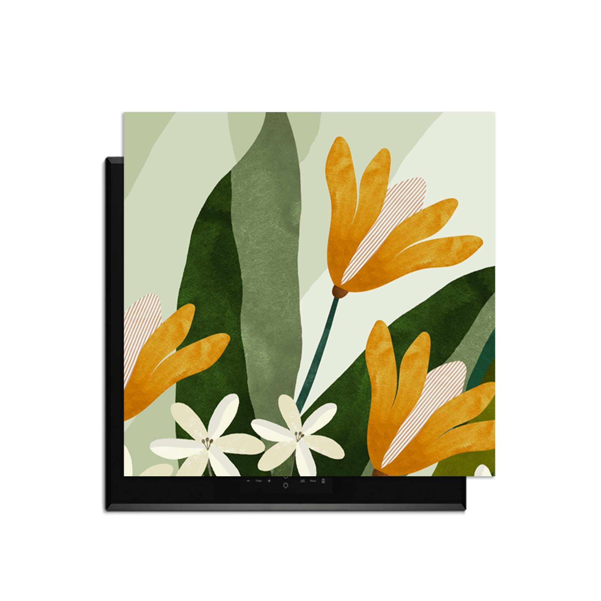 Golden Petals - Inductie Beschermer