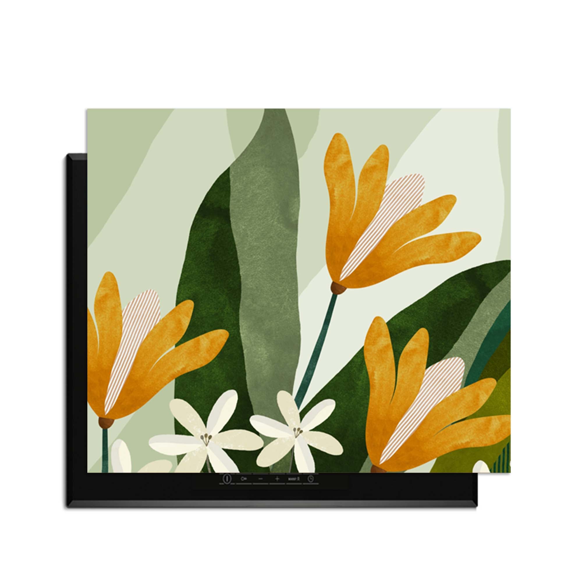 Golden Petals - Inductie Beschermer