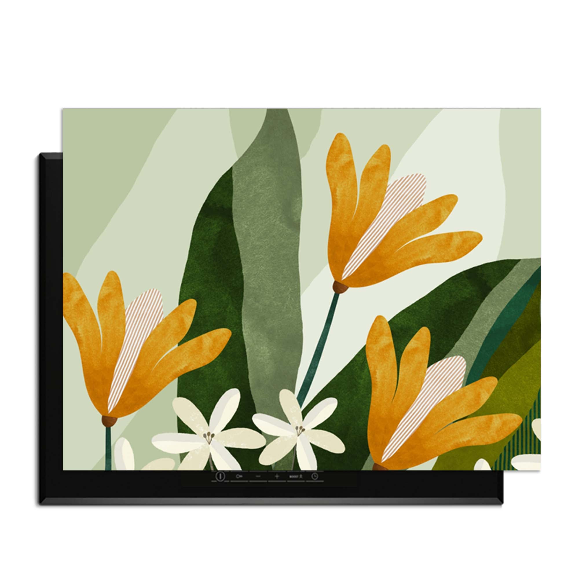 Golden Petals - Inductie Beschermer