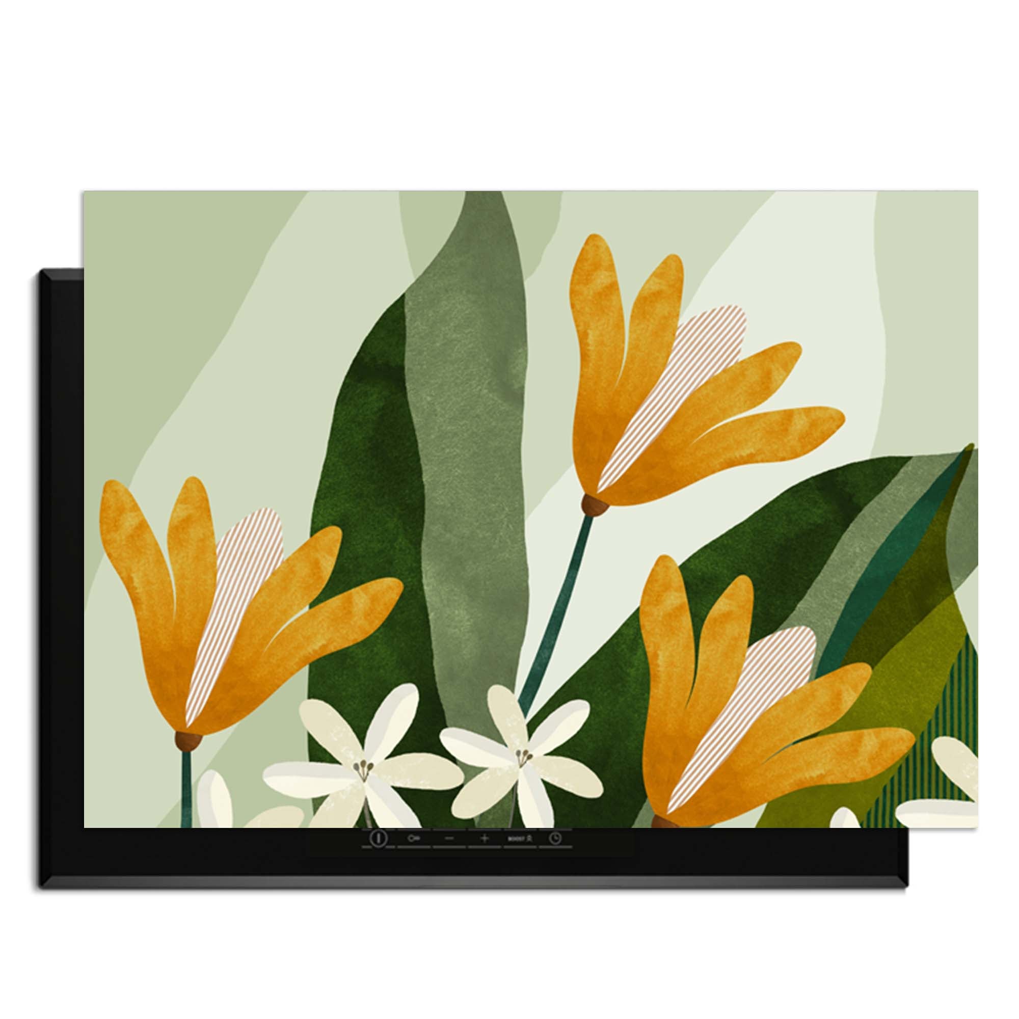 Golden Petals - Inductie Beschermer