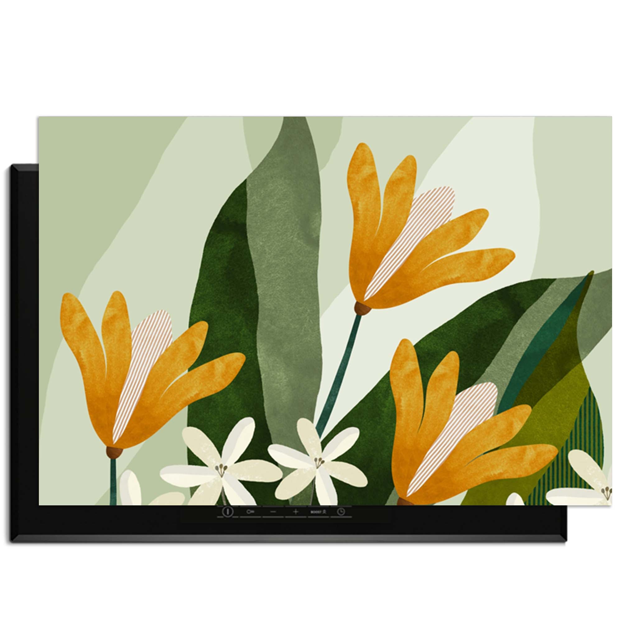 Golden Petals - Inductie Beschermer