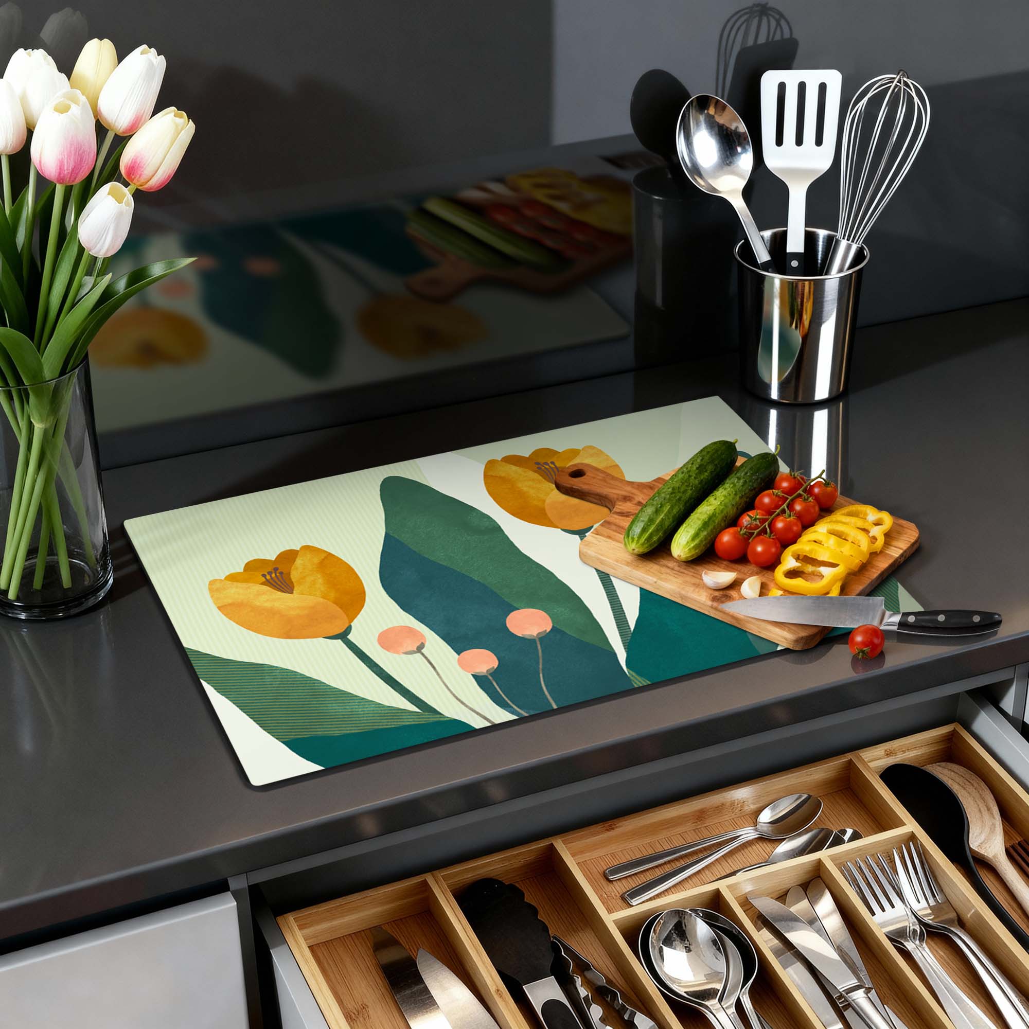 Golden Trio - Inductie Beschermer