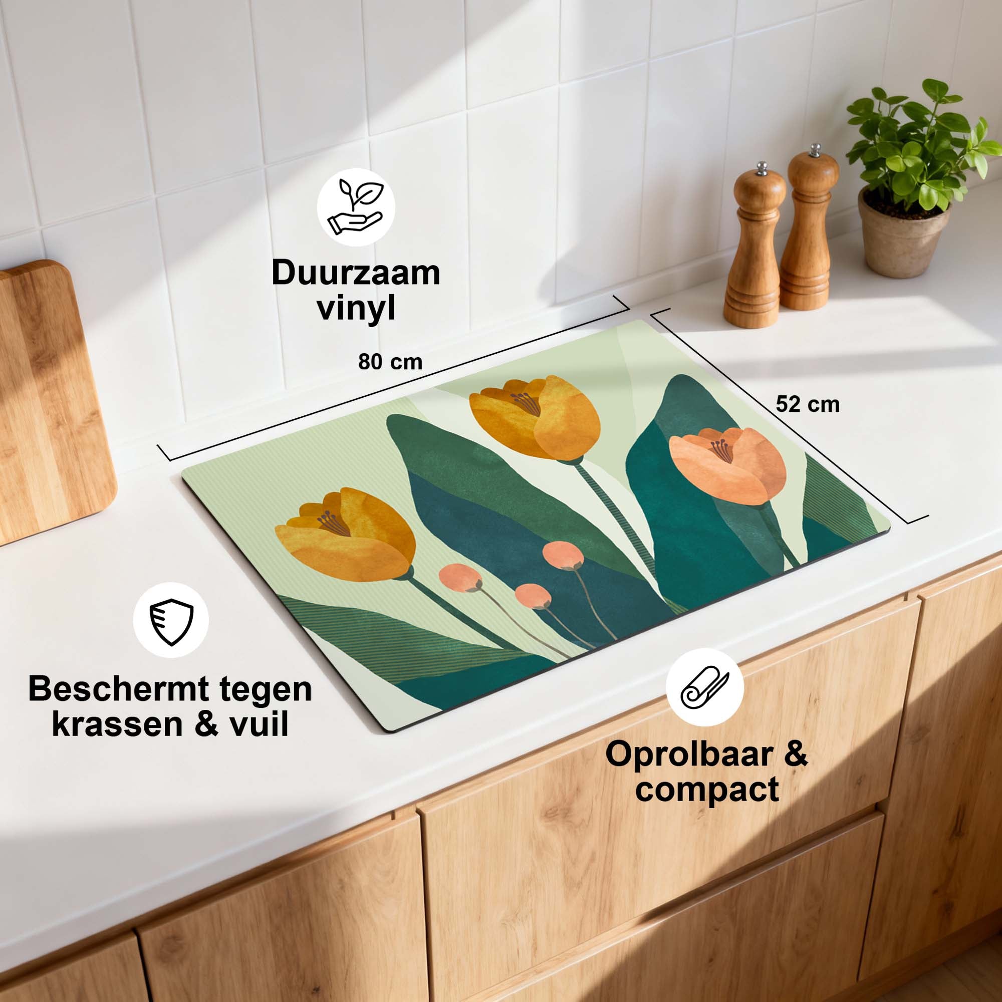 Golden Trio - Inductie Beschermer