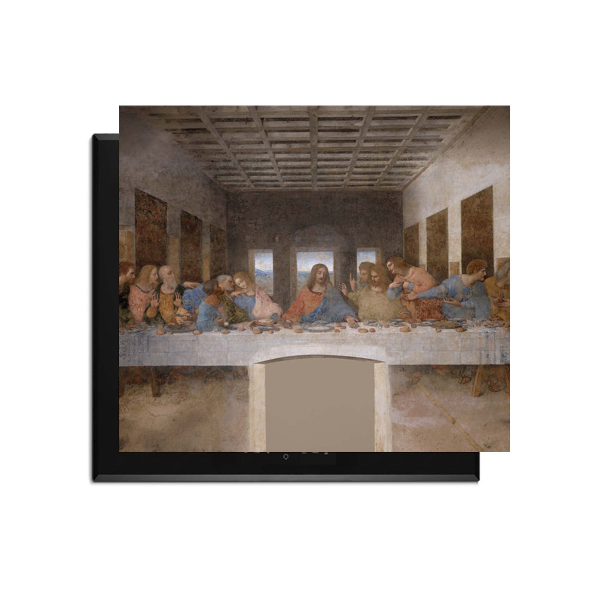 Laatste avondmaal – Inductie Beschermer met historisch meesterwerk voor klassieke keukeninrichting